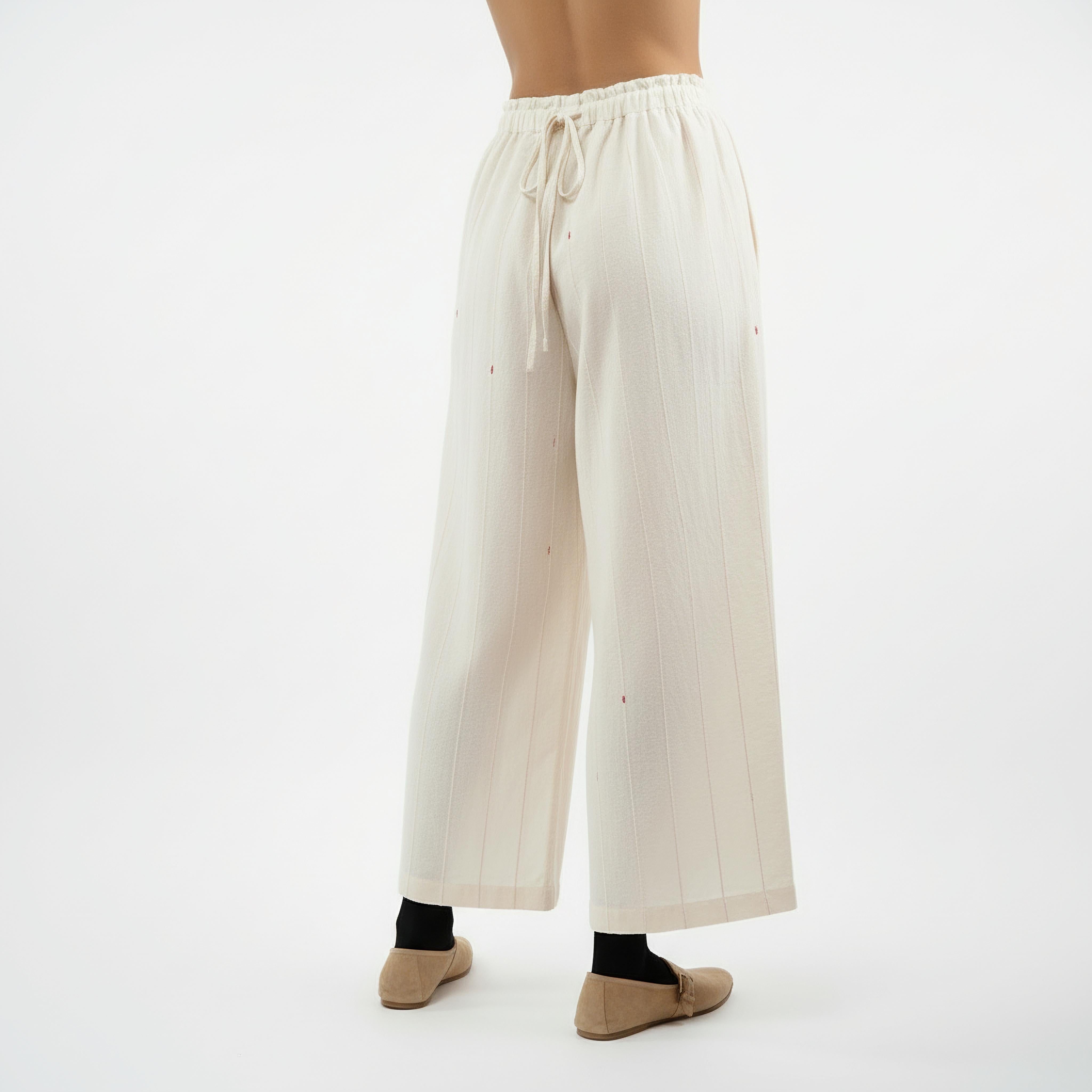 AURORA OFF-WHITE PANTS