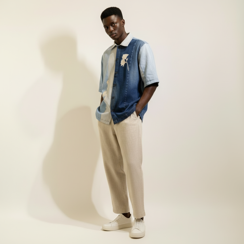 ANDES PANELLED SHIRT