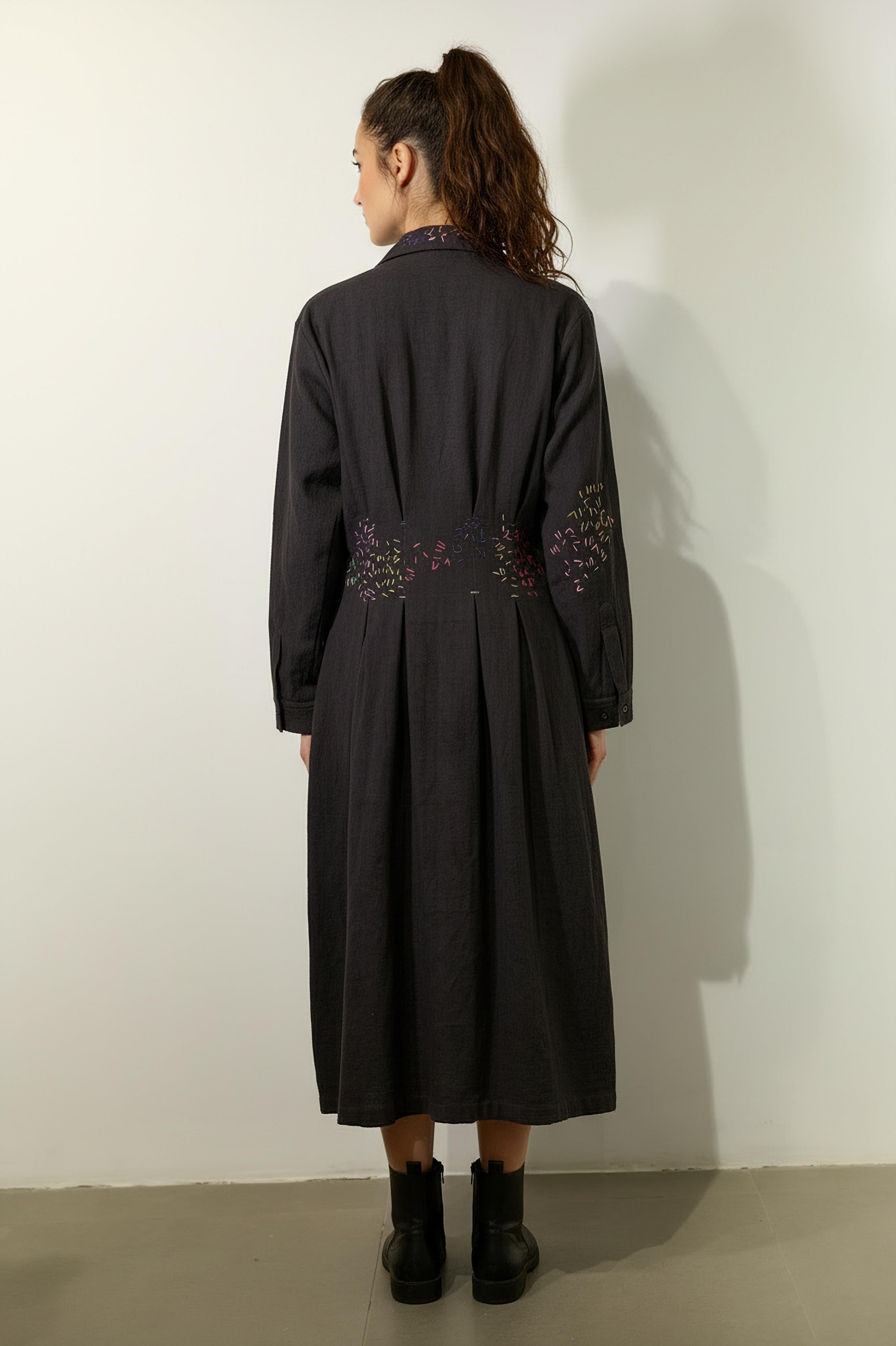 CECILE EMBROIDERED DRESS