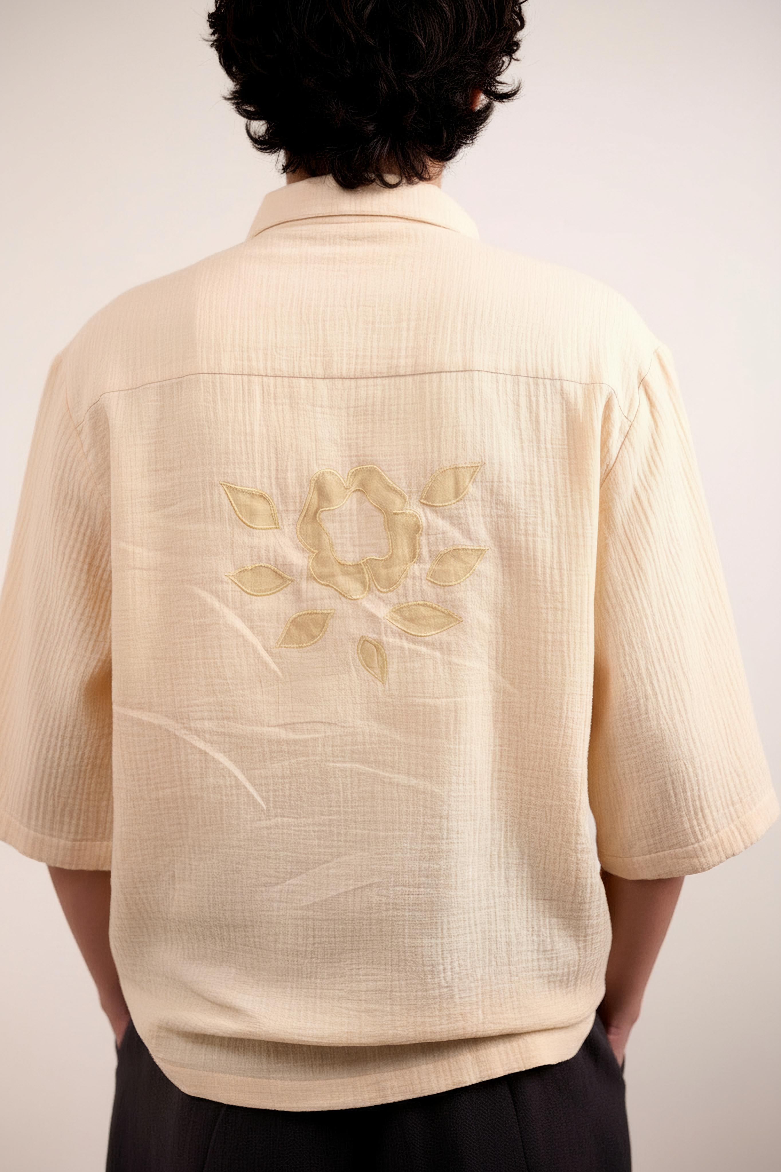 FLORIQUE BEIGE SHIRT