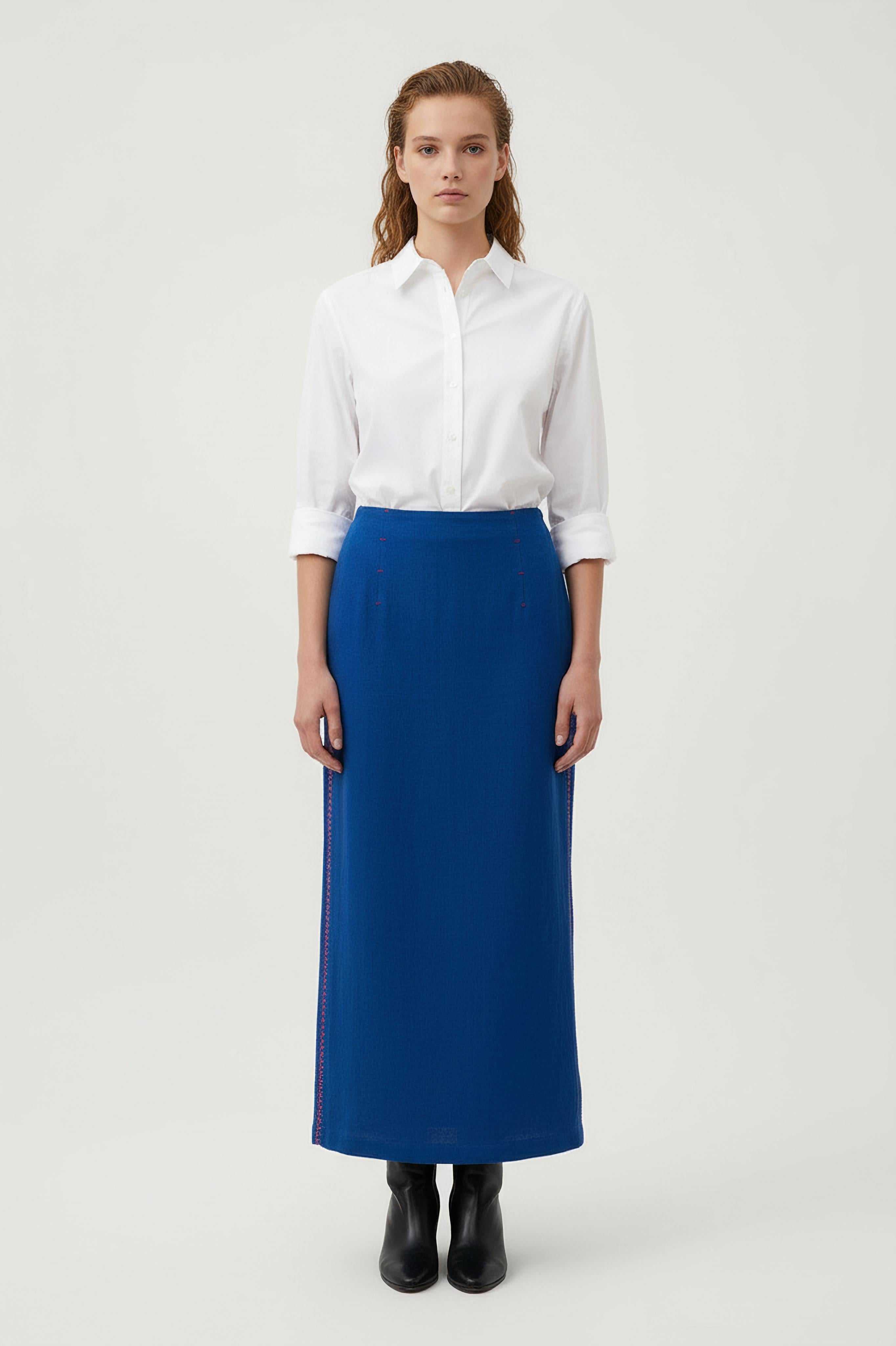 ABBY EMBROIDERED SKIRT