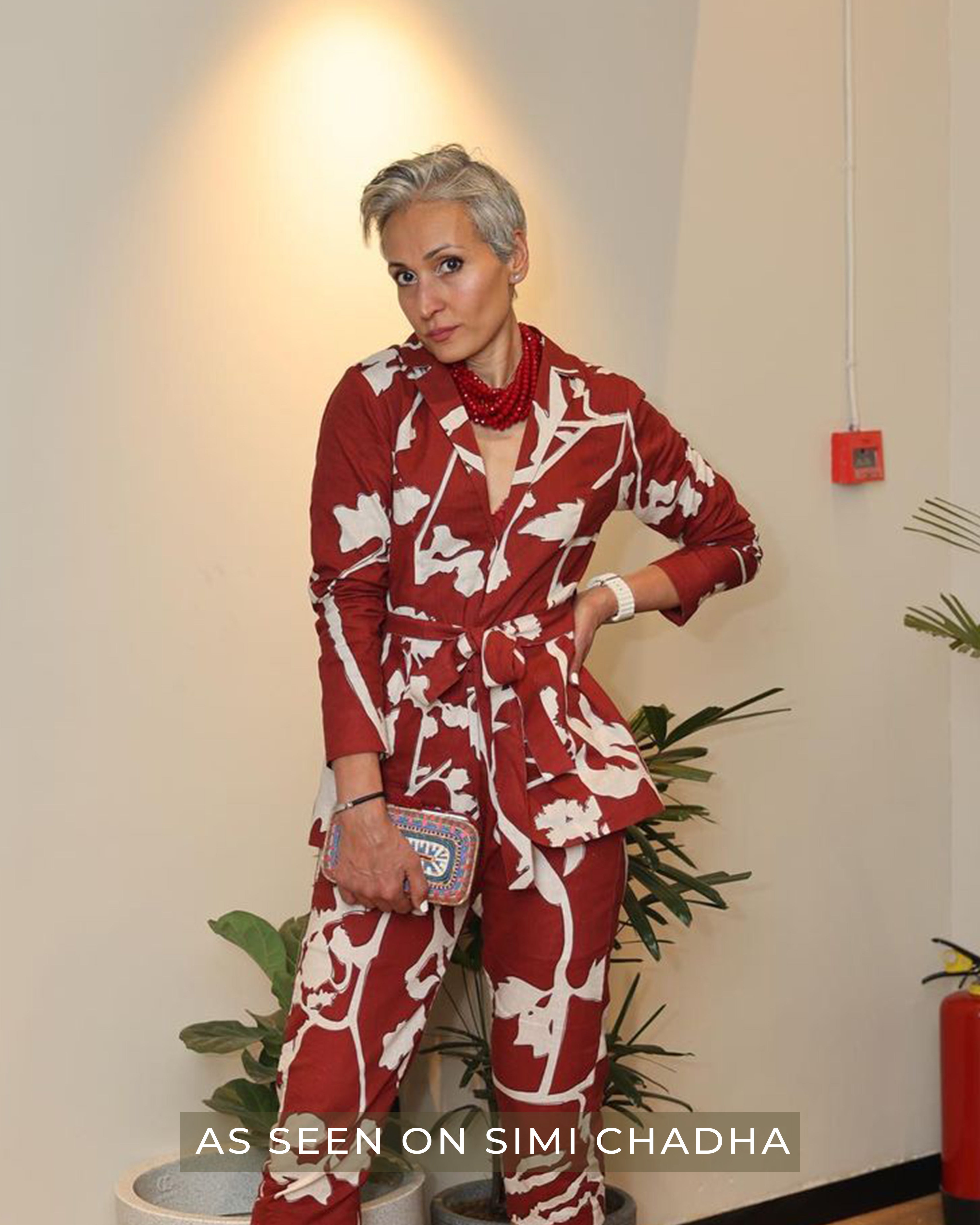 Warren printed Pants