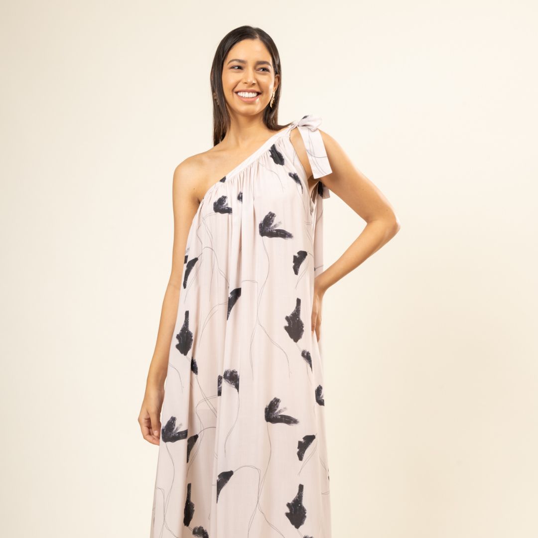 Daryl printed dress