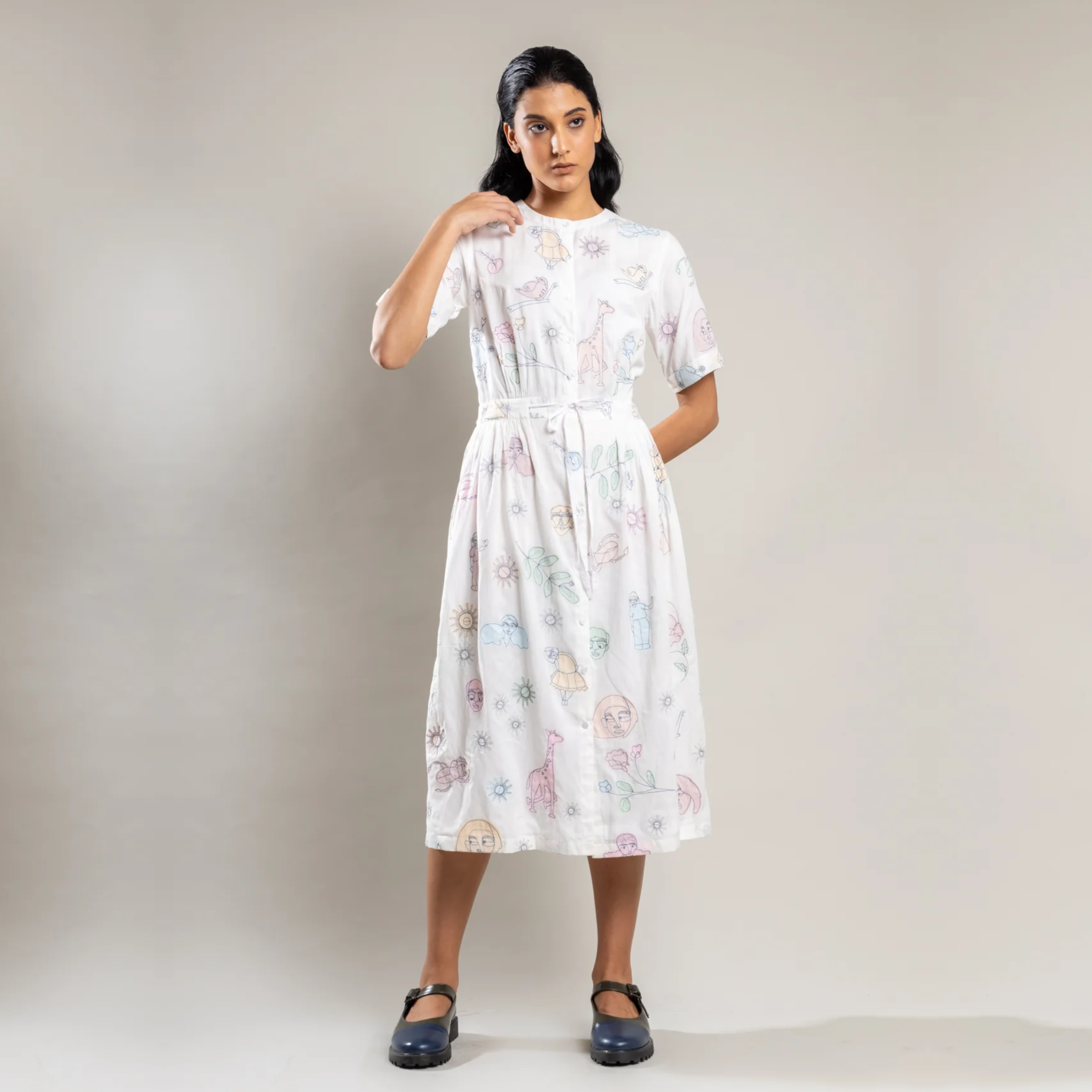 Cloudwalker Trench Dress