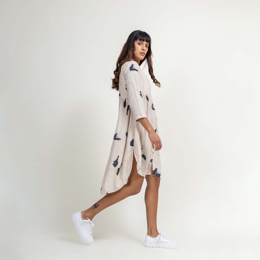 Naomi printed tunic