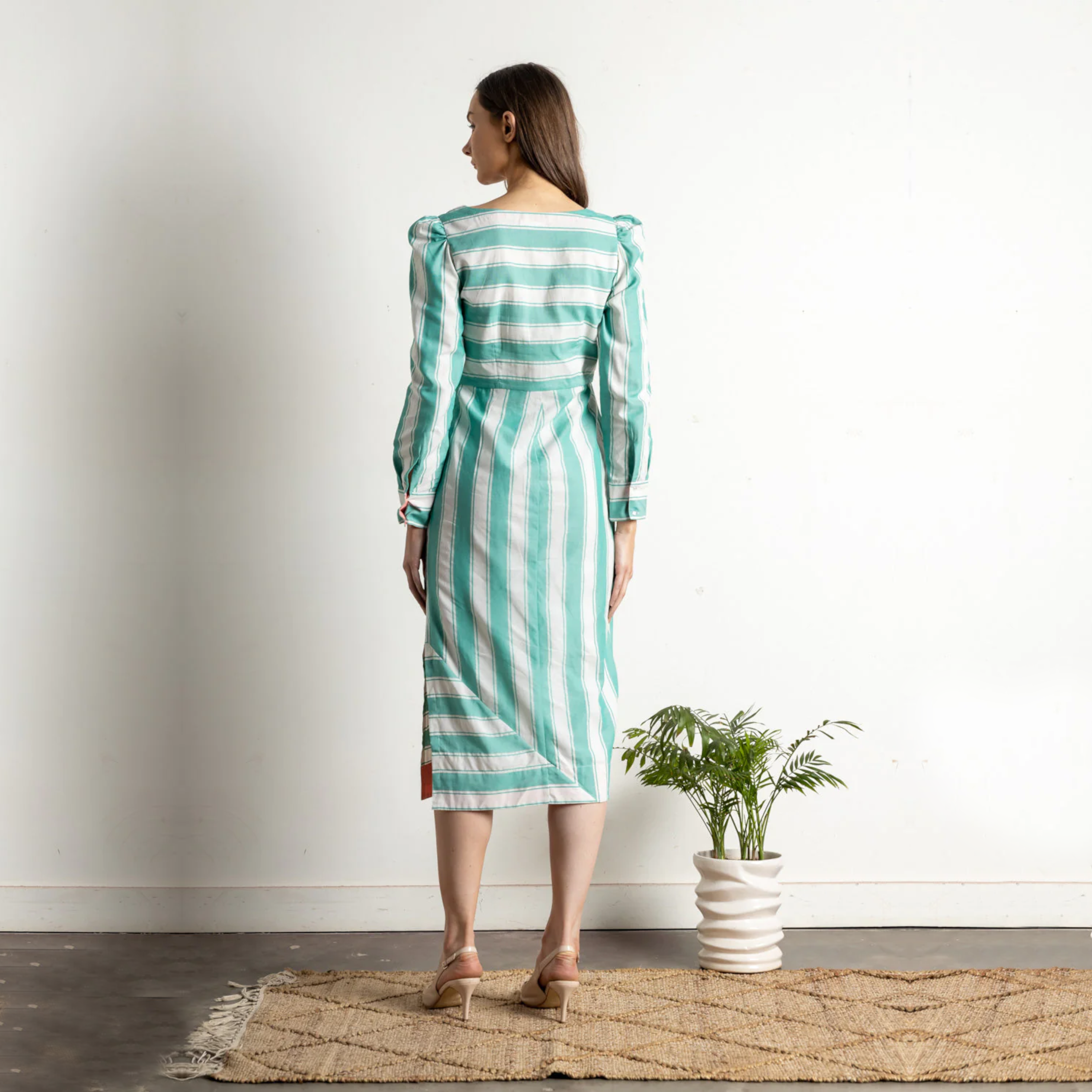 MELINE PANELLED DRESS