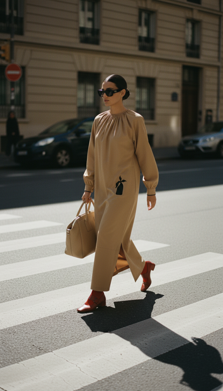 ASTRID BEIGE DRESS