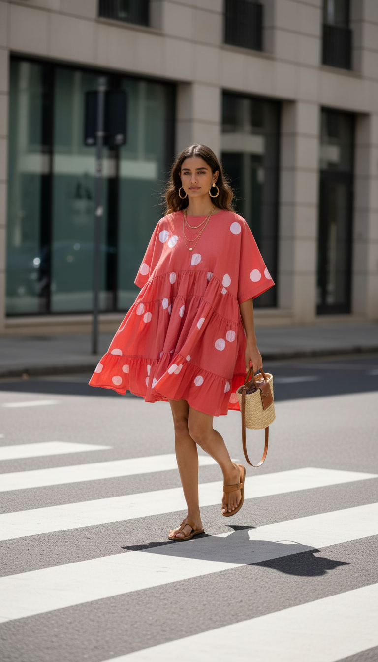 Arlene Coral Dress