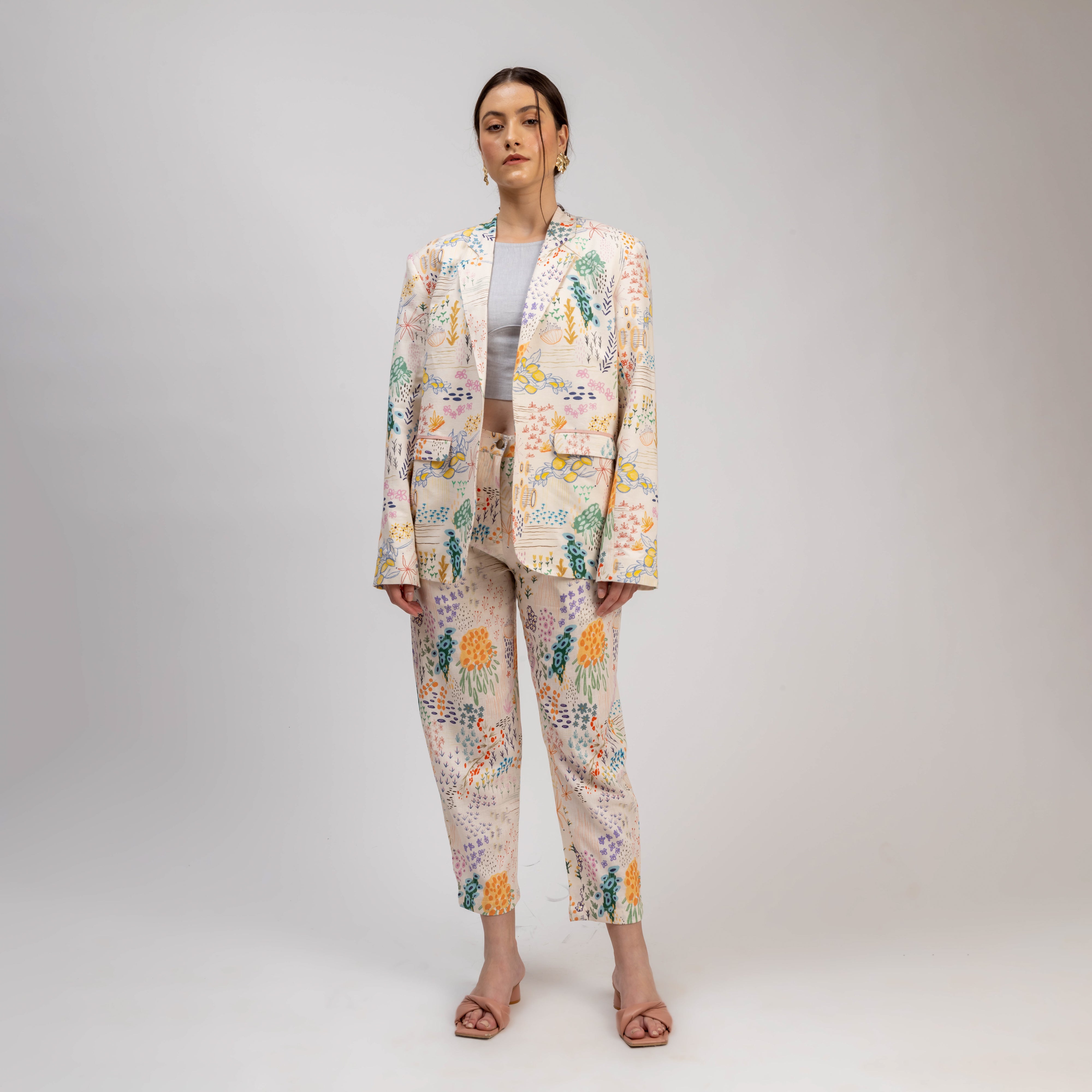 Liza Printed Blazer