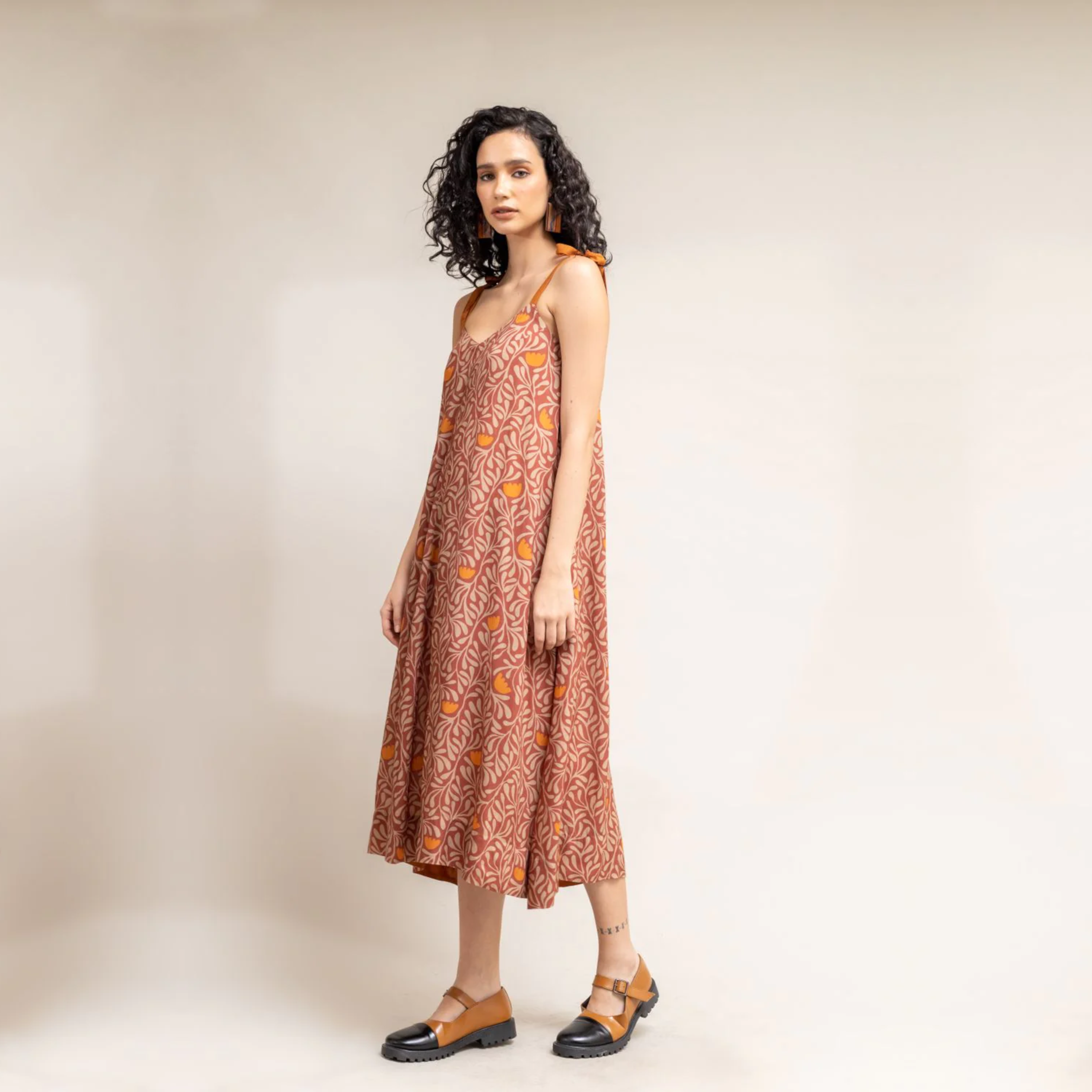 Yui Printed Dress