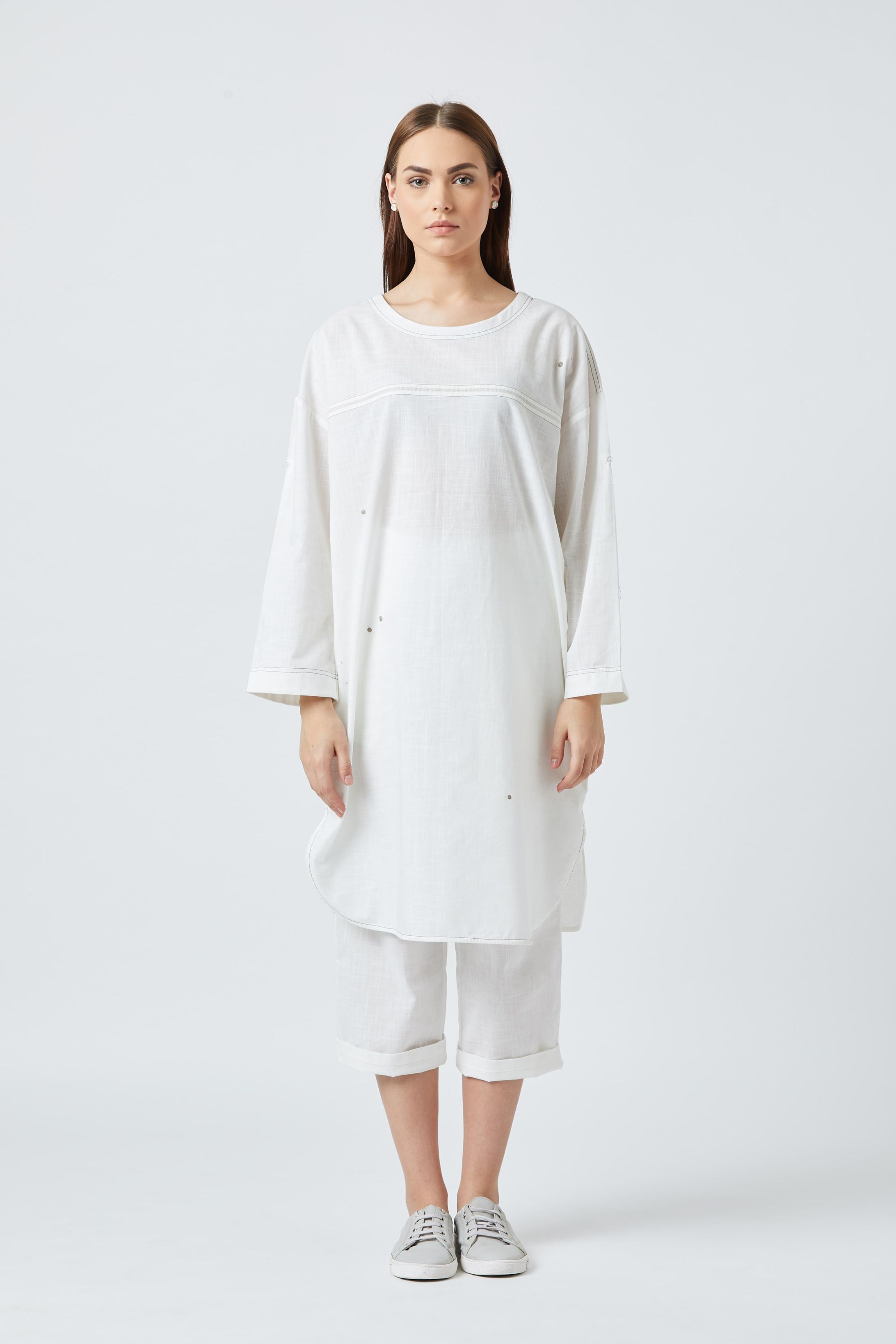 Amy White Tunic