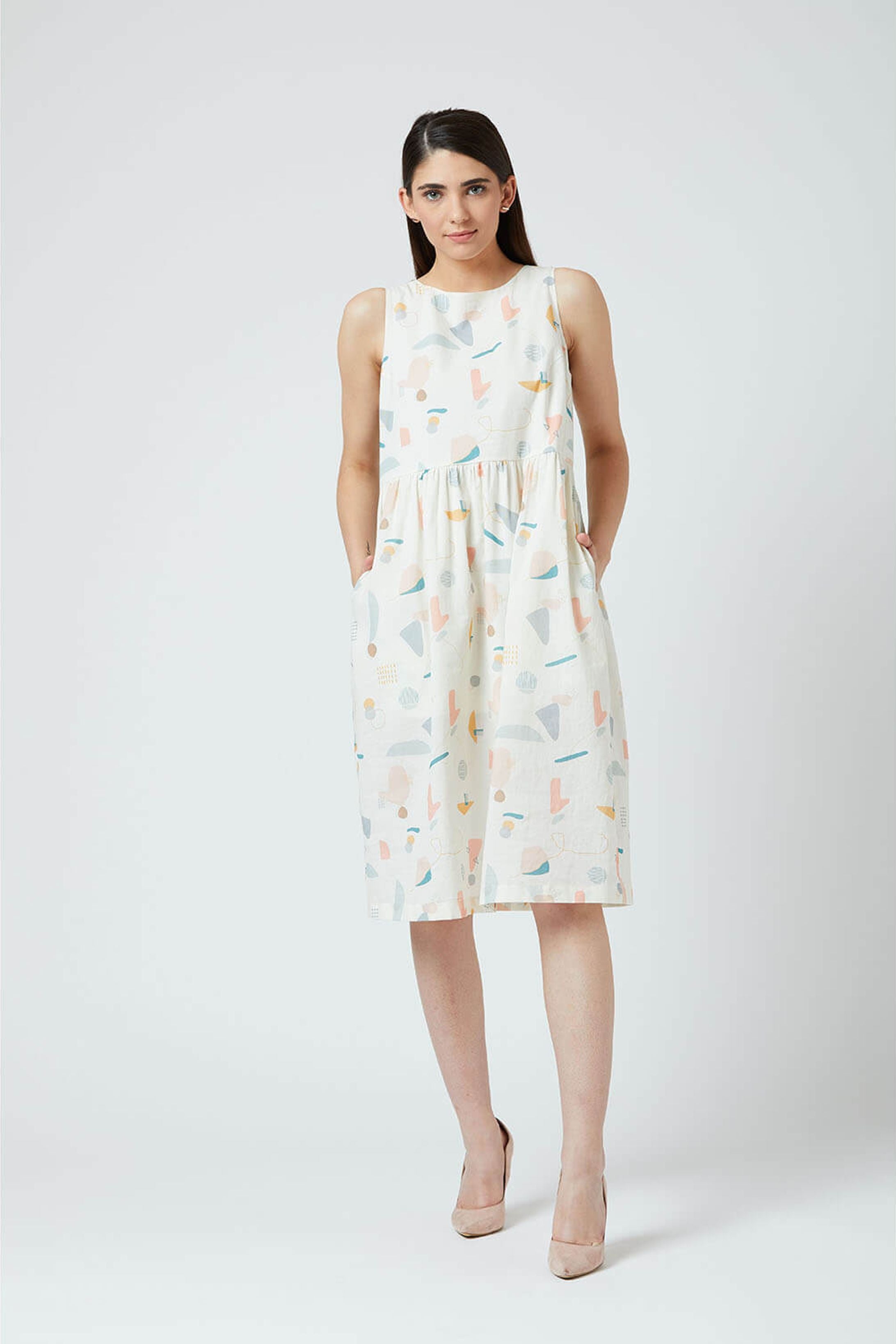 Angela Printed Dress