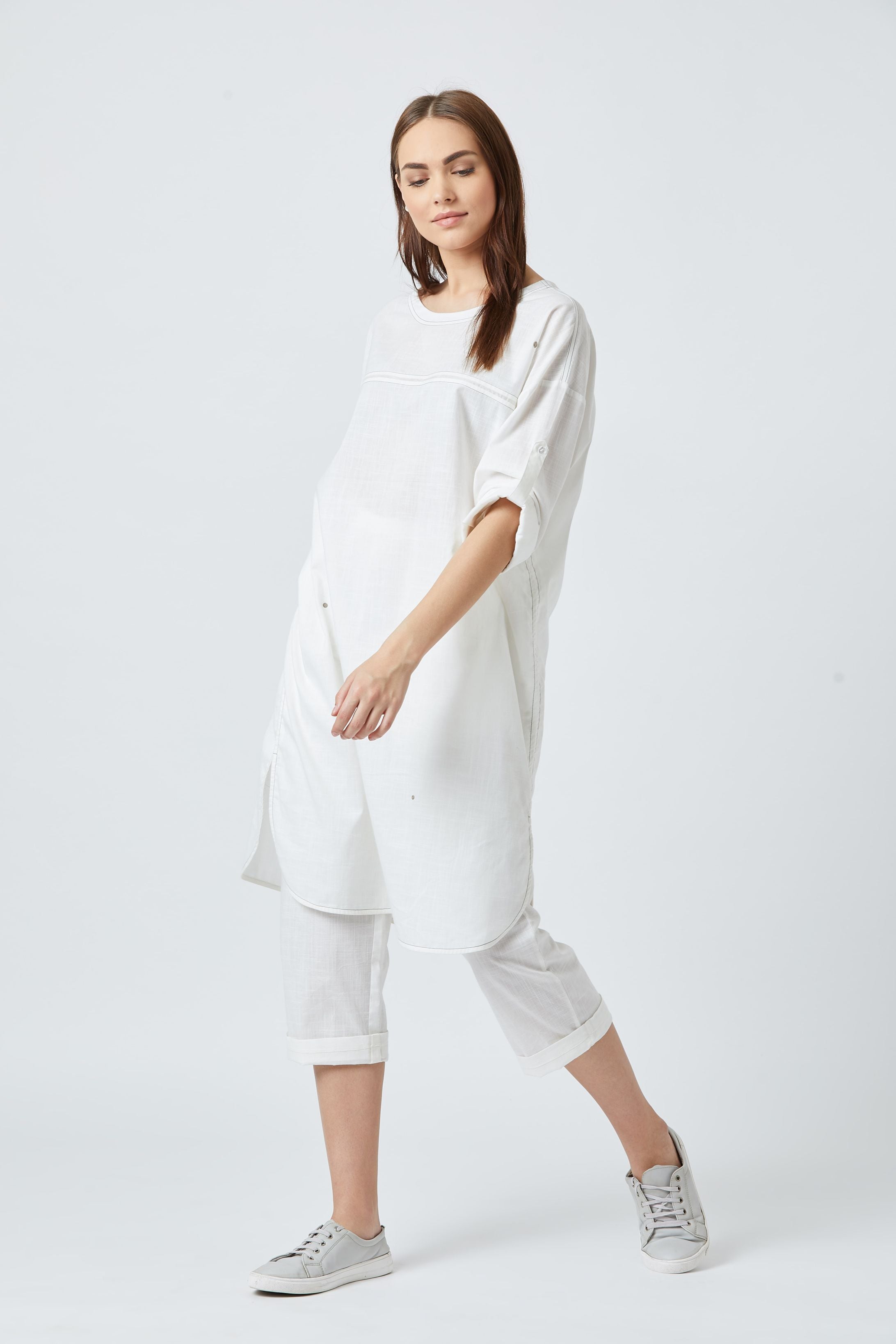 Amy White Tunic