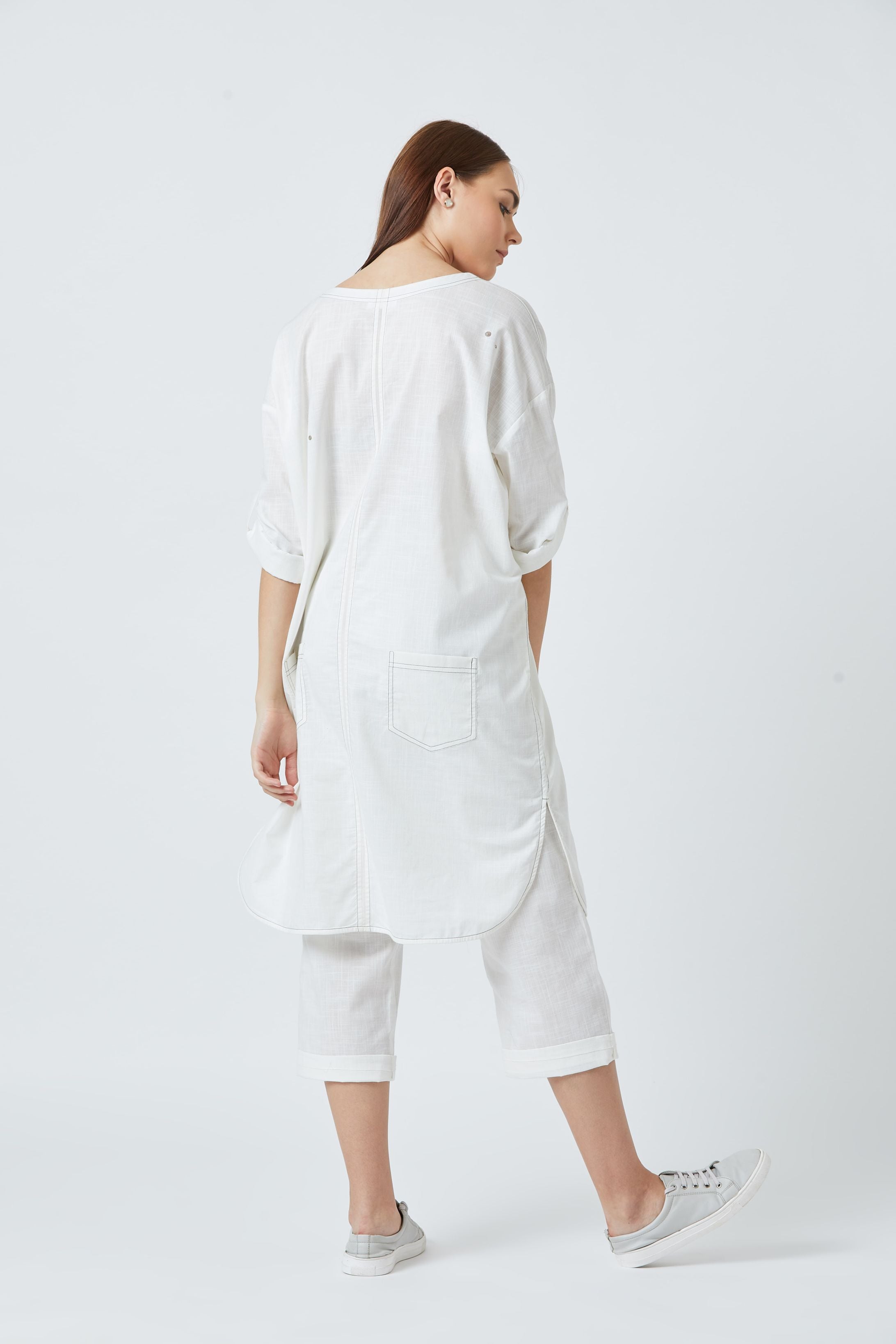 Amy White Tunic