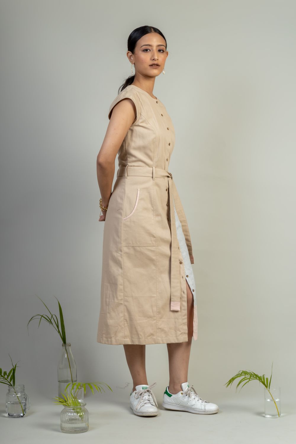 Janet Beige dress