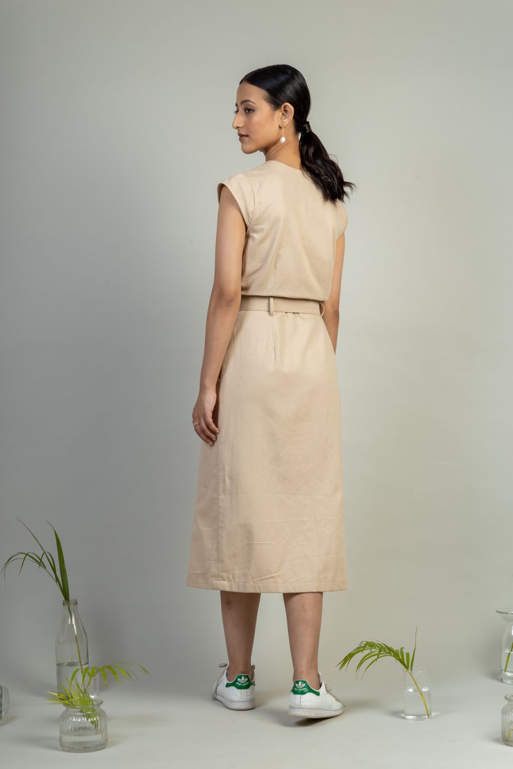 Janet Beige dress