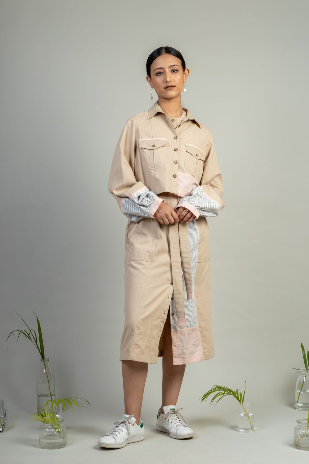Janet Beige dress