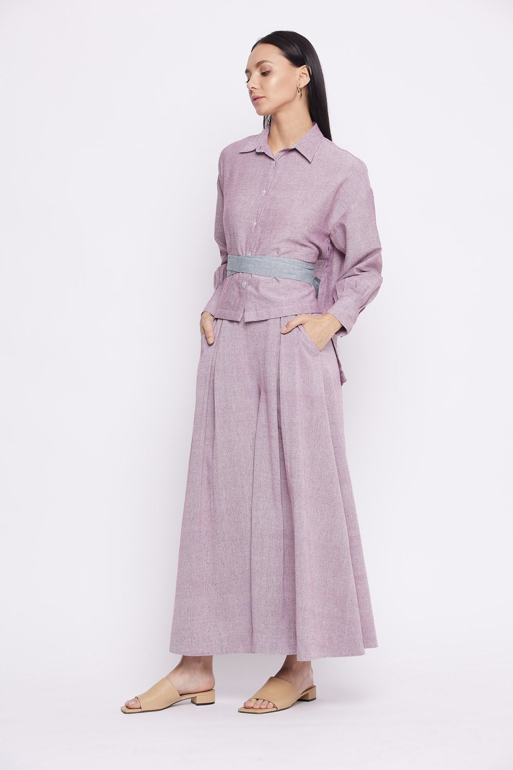 ANNE WRAP SHIRT