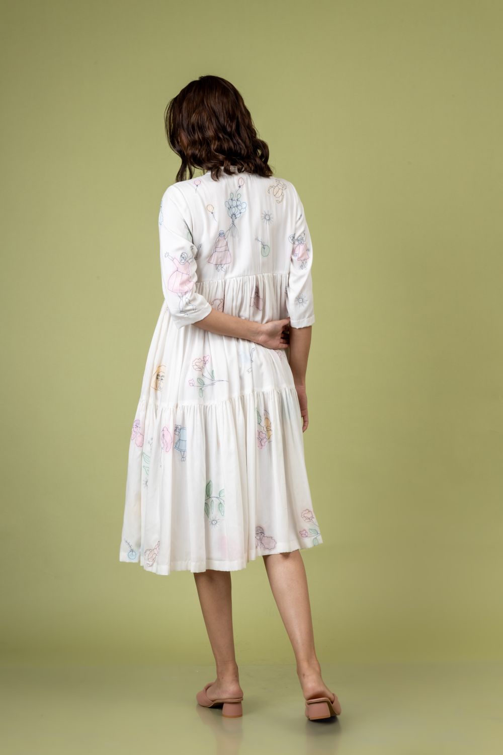 Seville Embroidered Dress