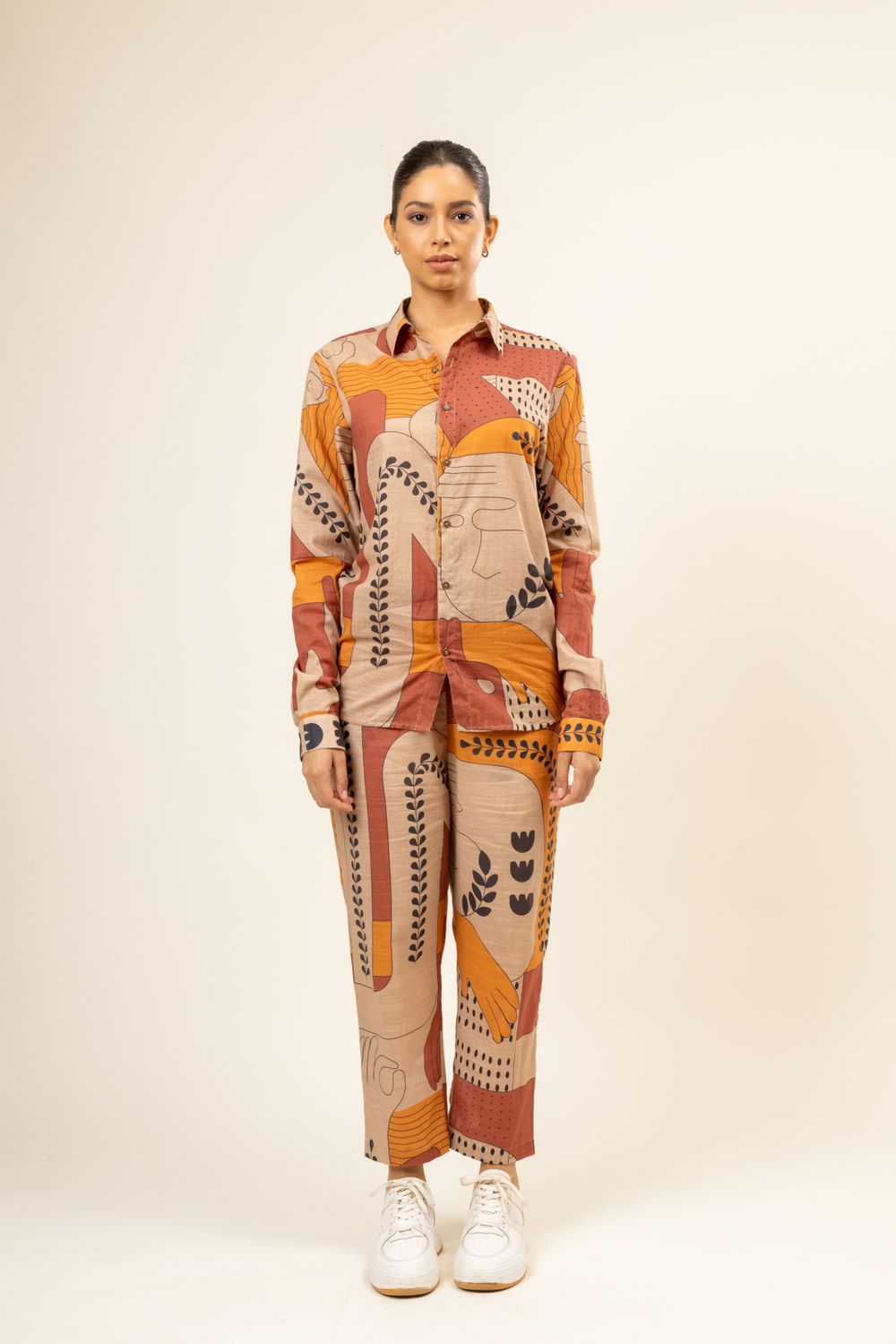 Self love printed pants