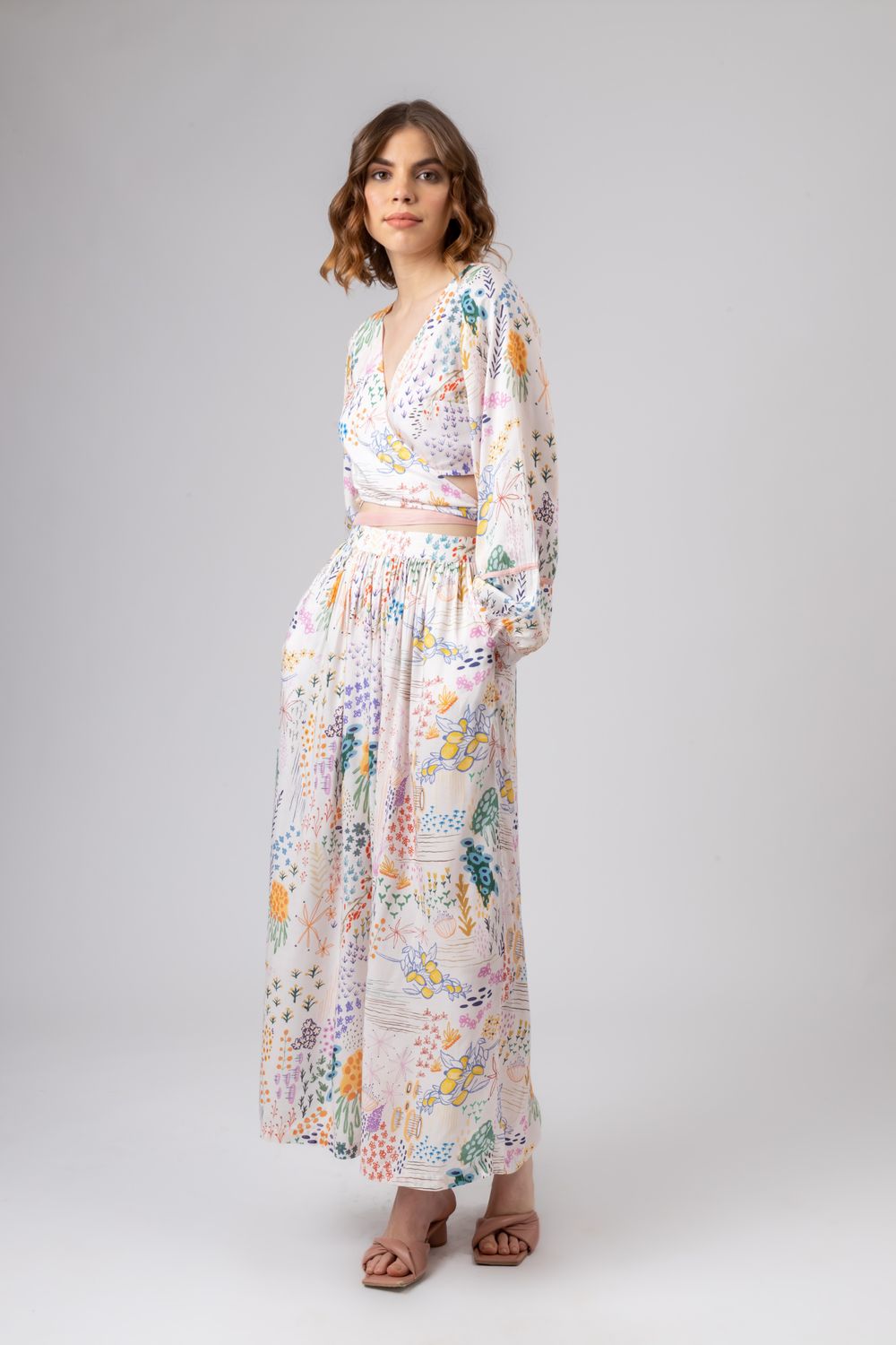 Printed Renho Trousers