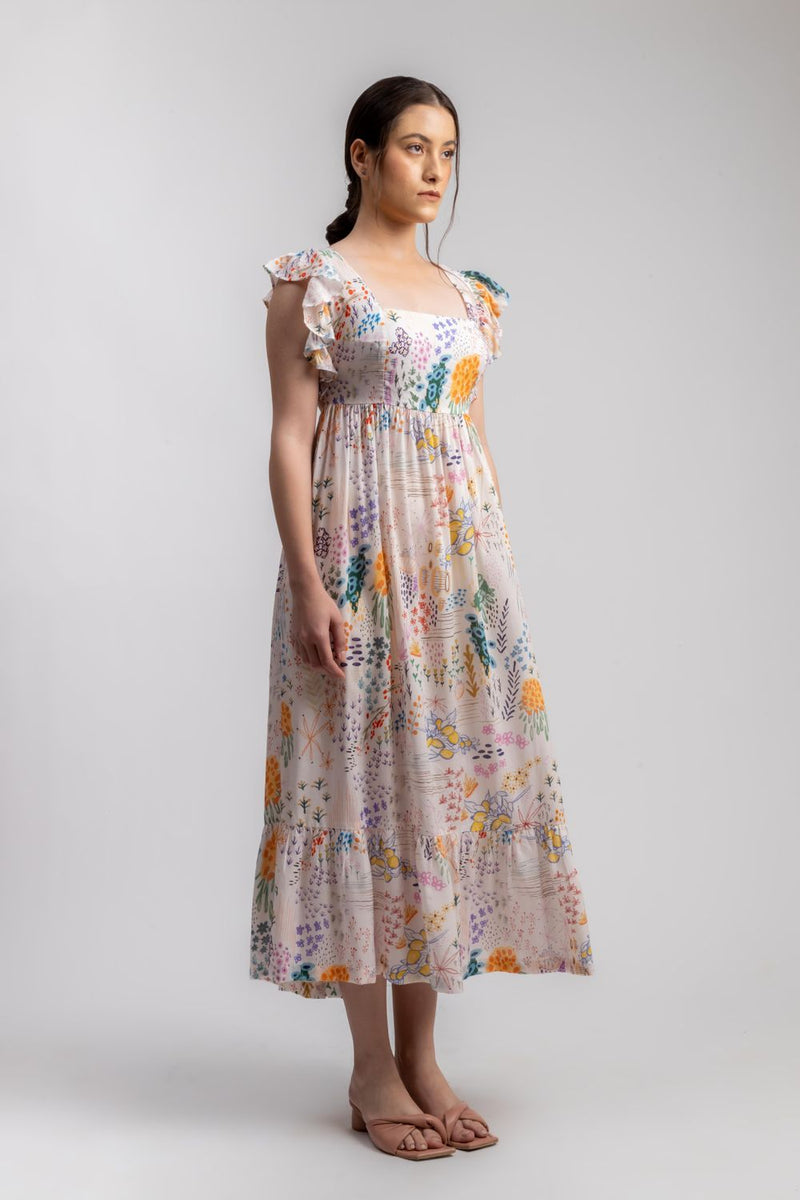 Lily Printed Dress