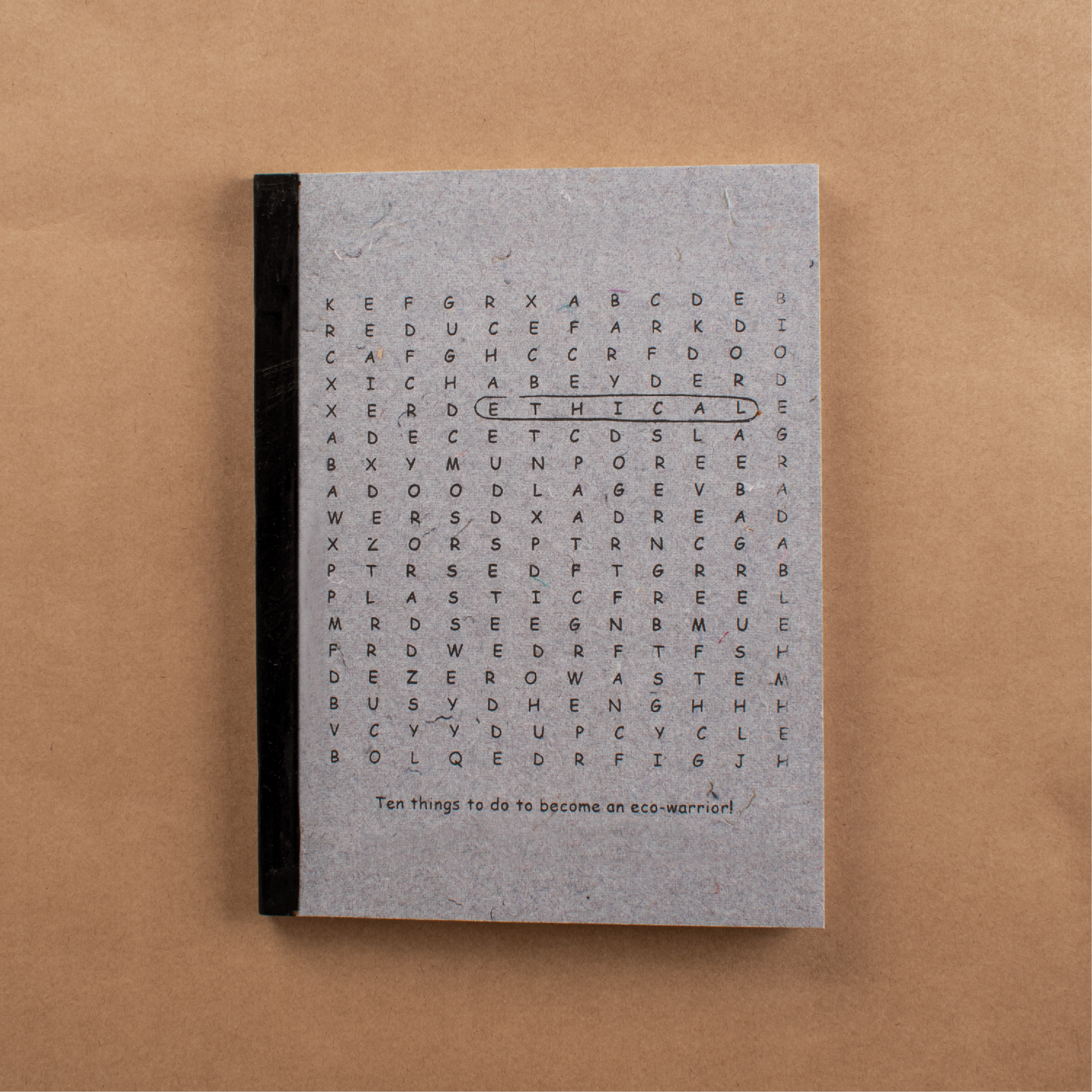 Green Puzzle Notebook