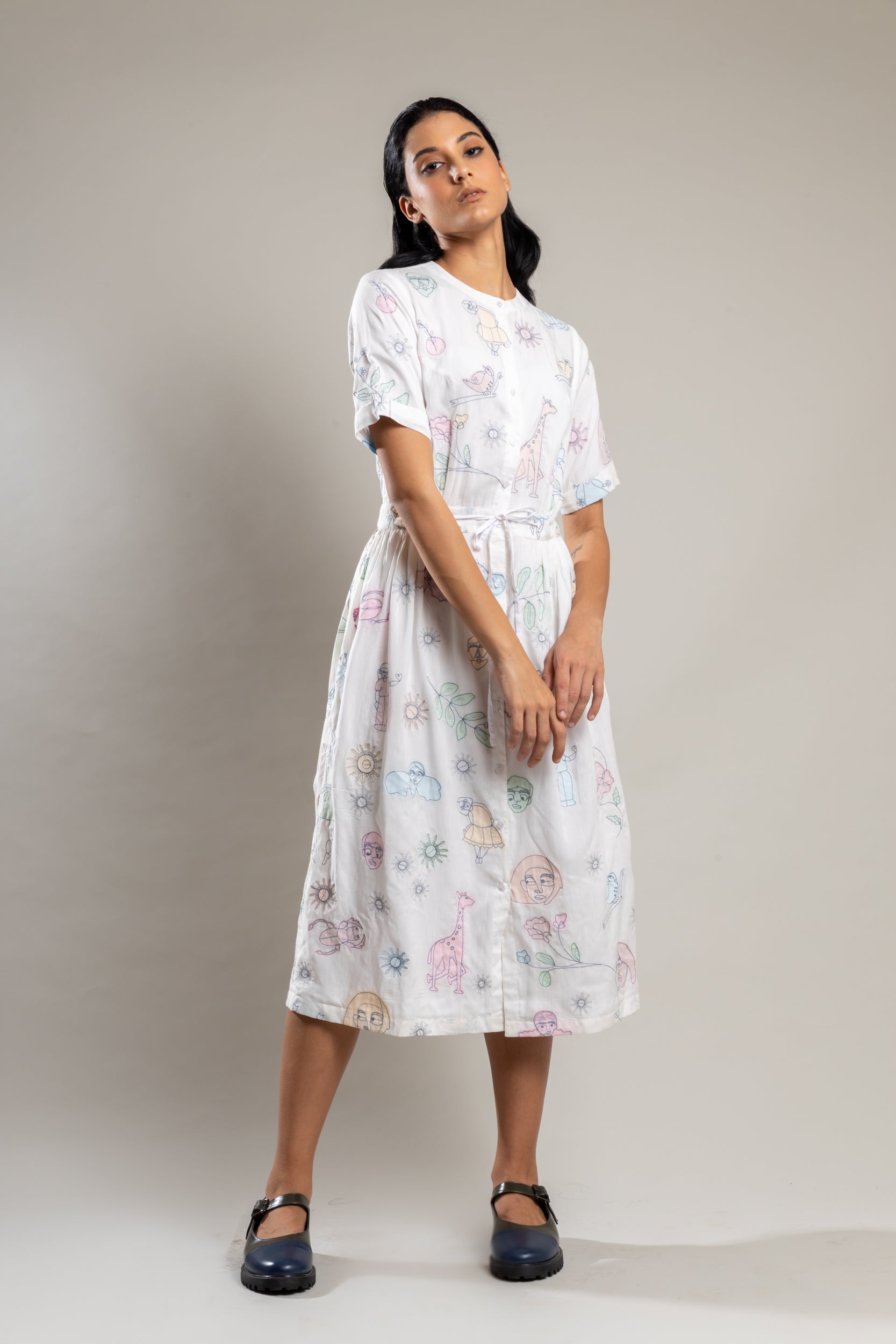 Cloudwalker Trench Dress