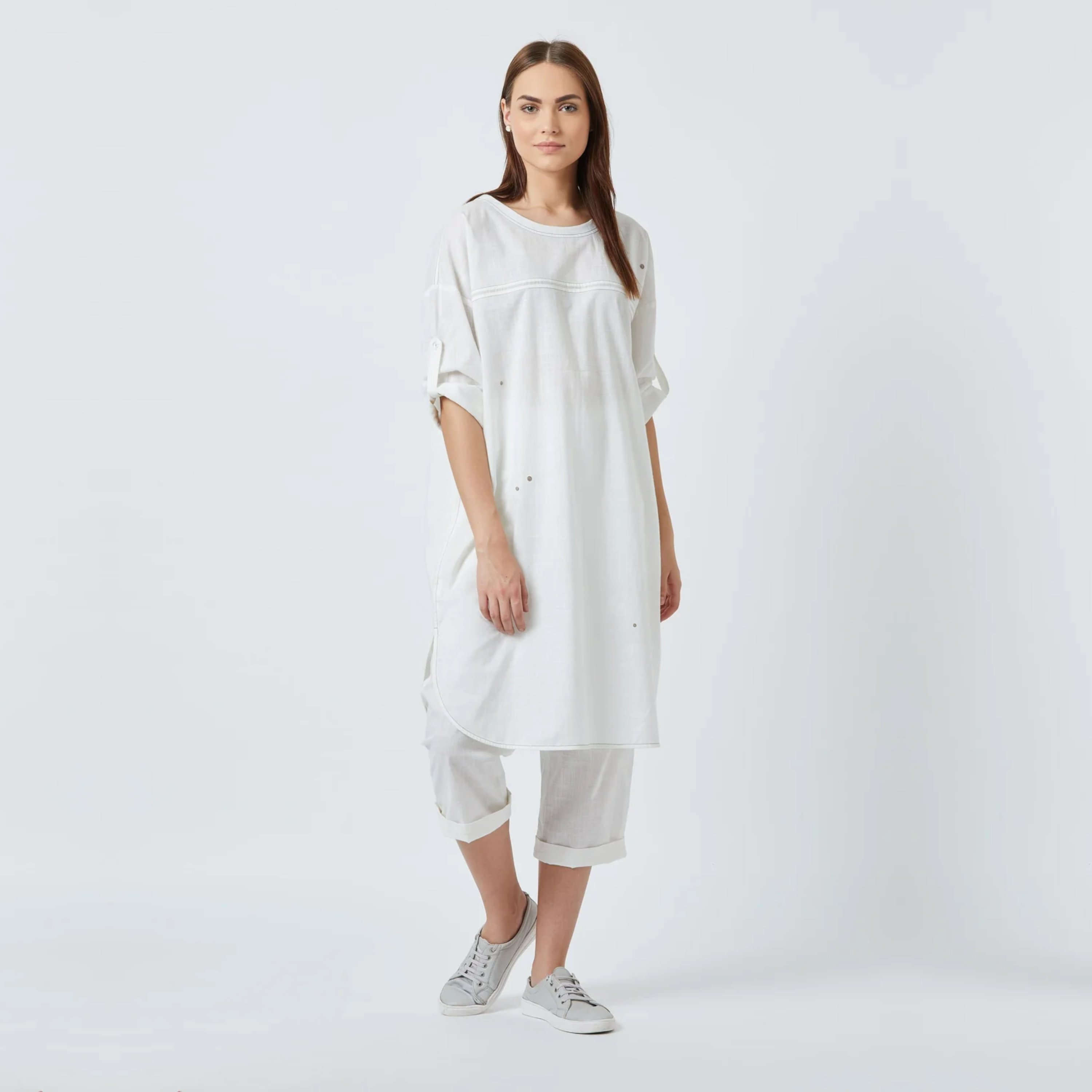 Amy White Tunic