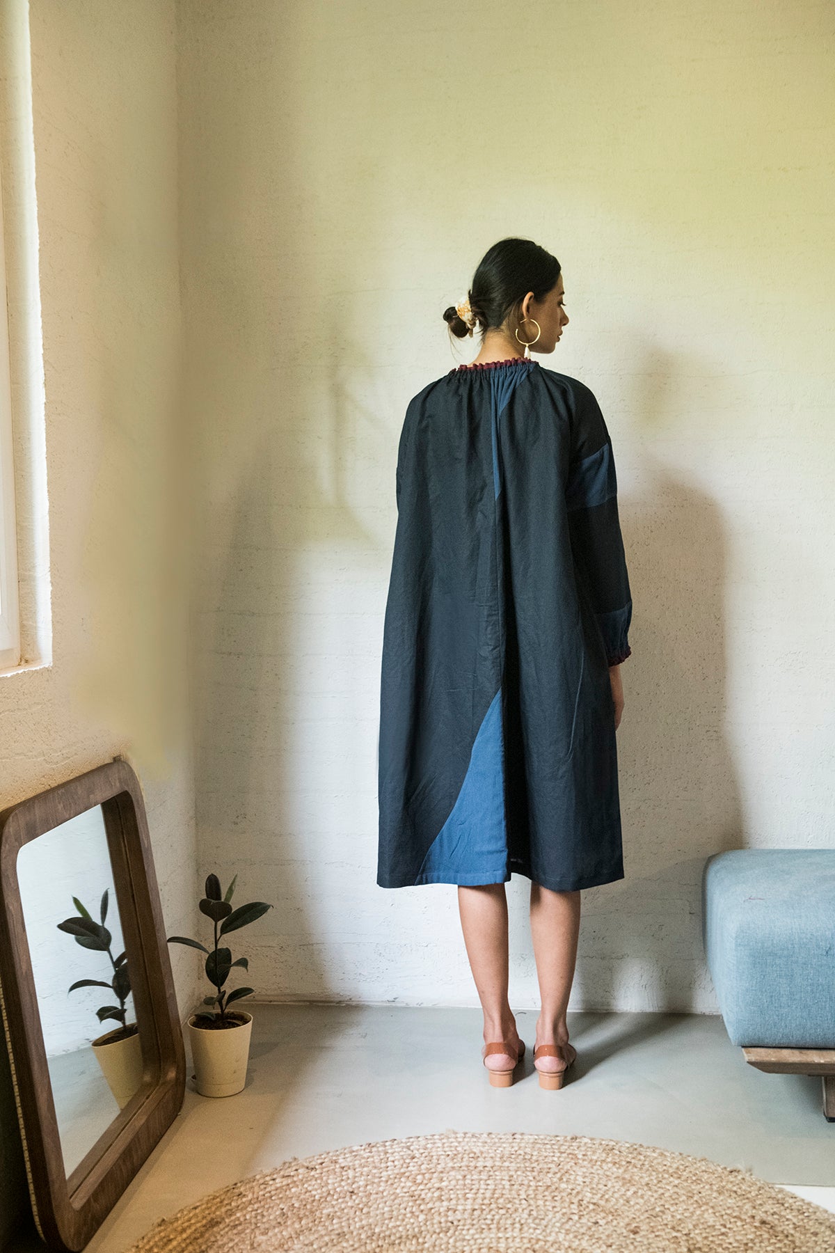 JAYLEN BLACK TUNIC DRESS