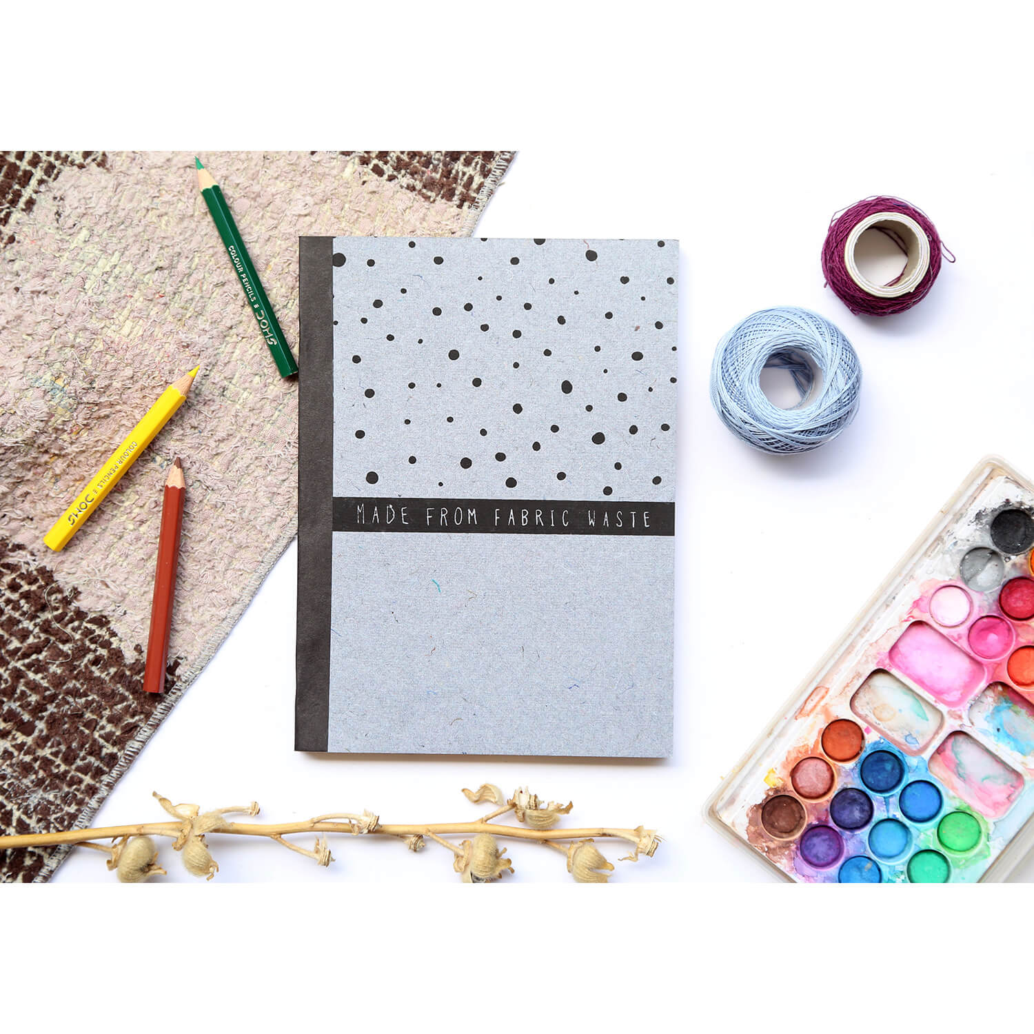 Starry Night' Slogan Notebook