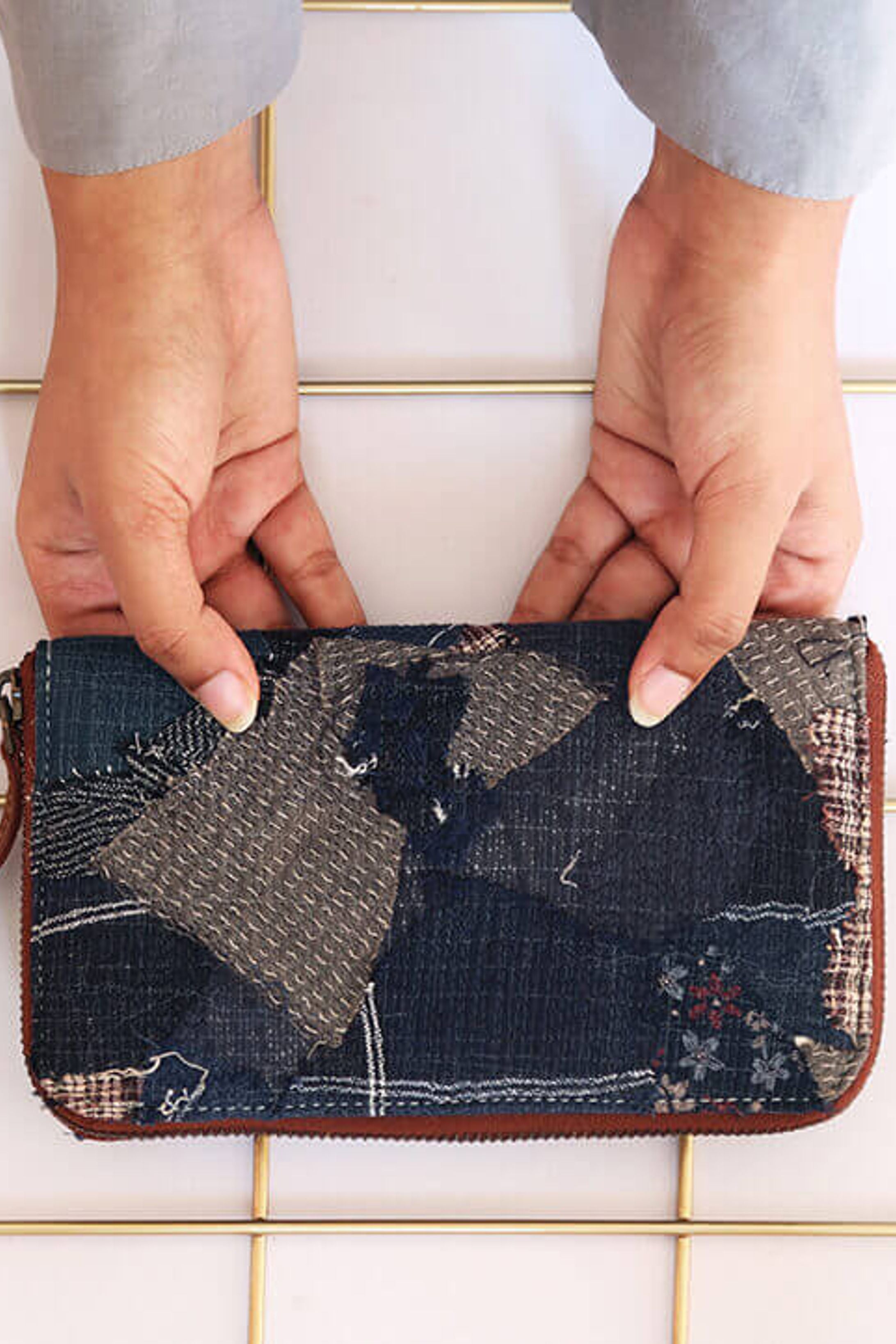 Patch Me Up' Zip Wallet