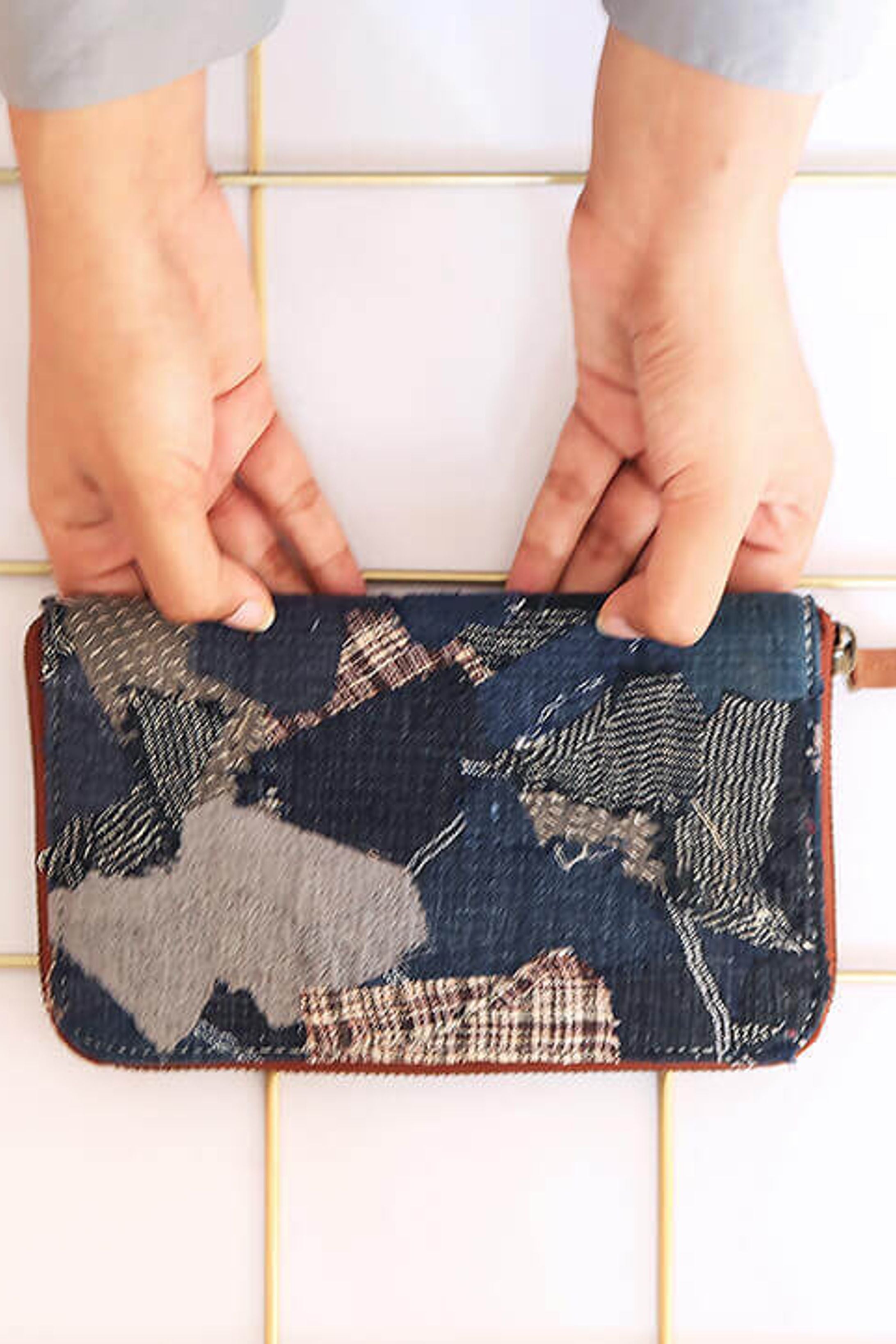 Patch Me Up' Zip Wallet