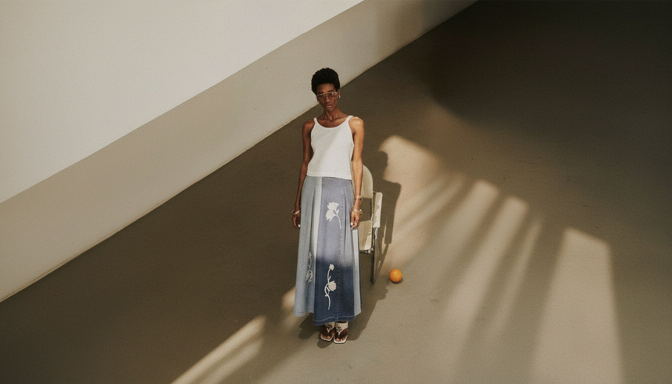 Recycled and upcycled styles from post consumer waste