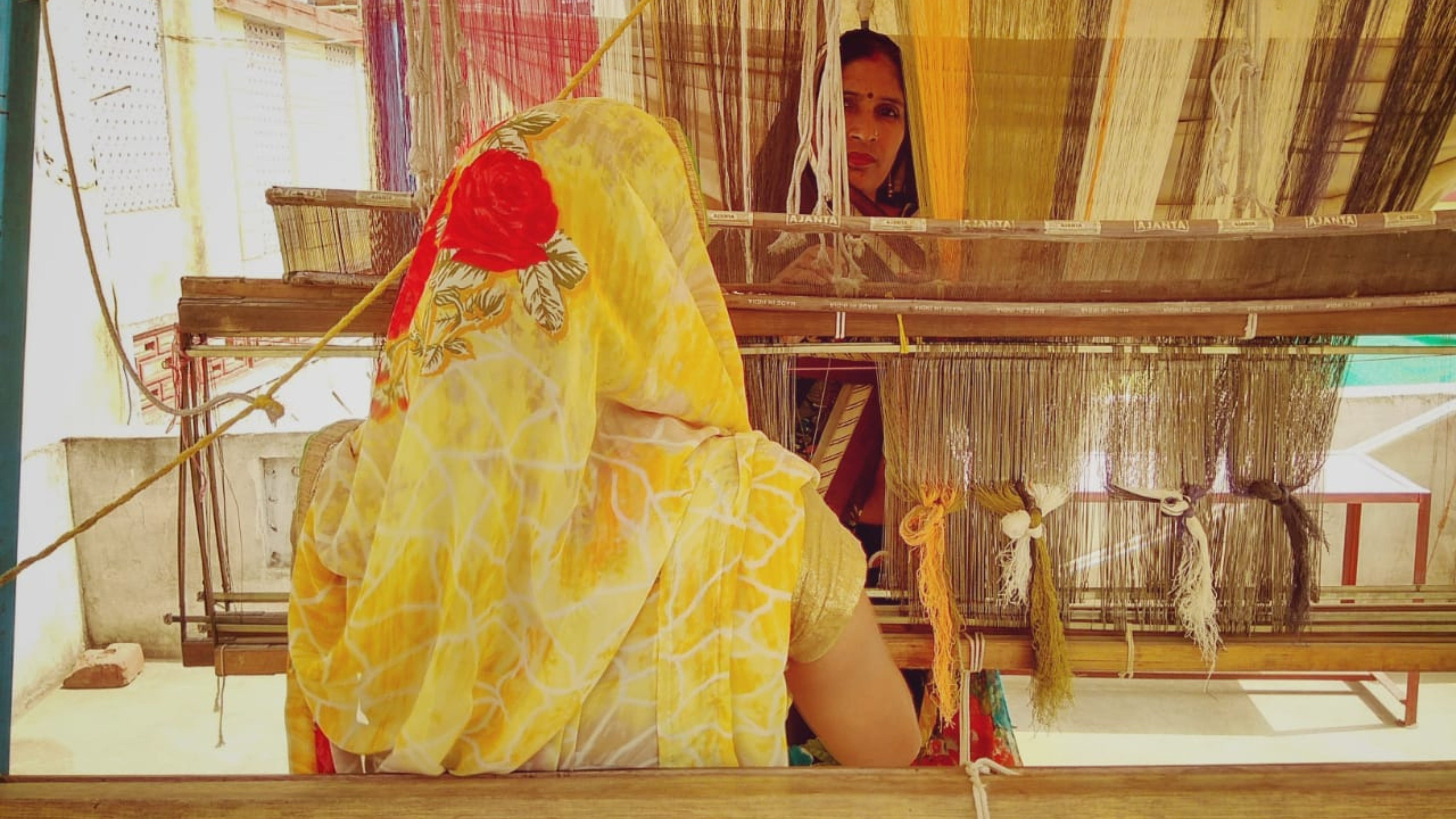 Hand-spun, handwoven, rain-fed indigenous cotton