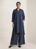BLAKE MUTED INDIGO TUNIC
