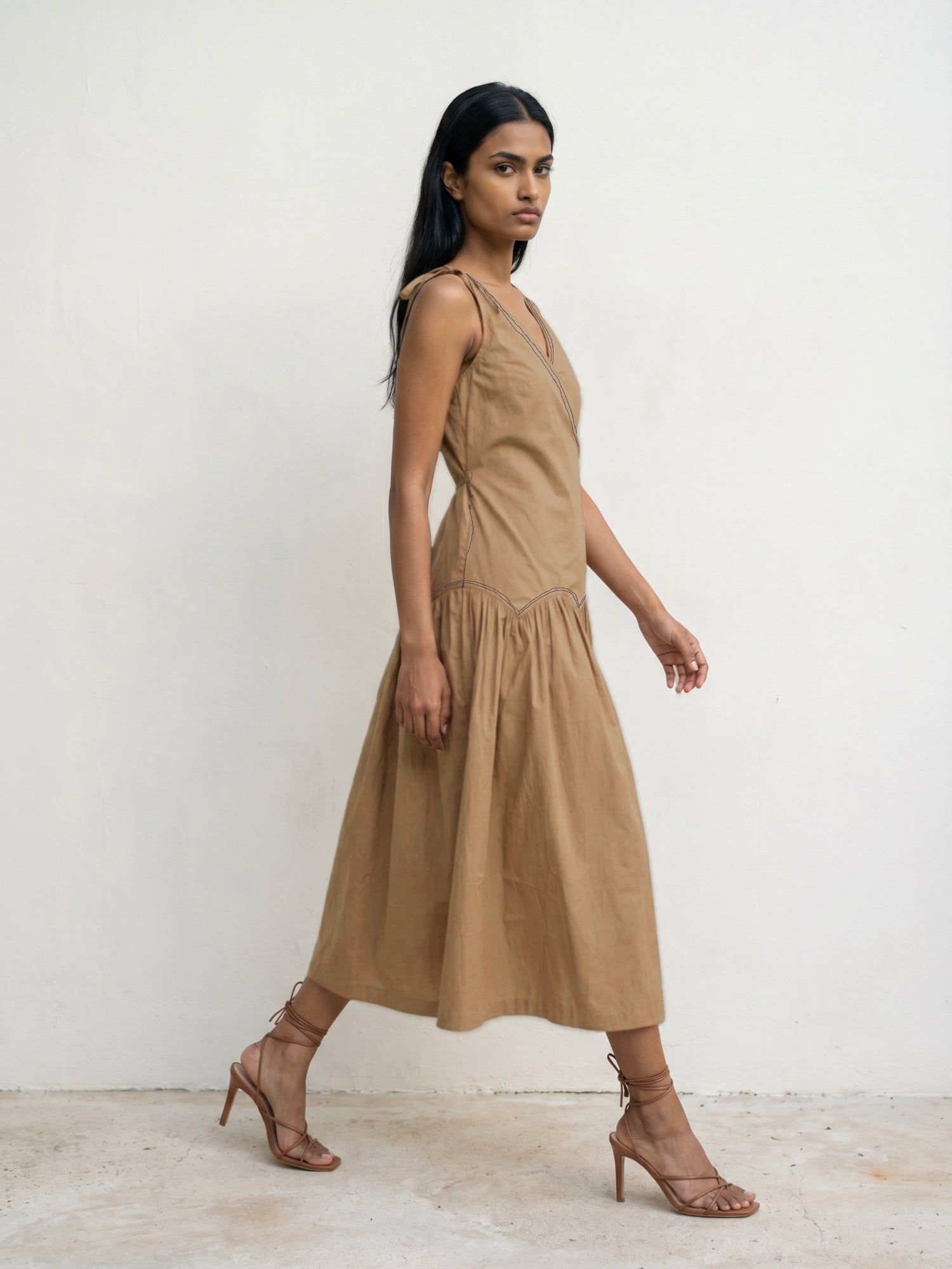 CRAYON BEIGE DRESS