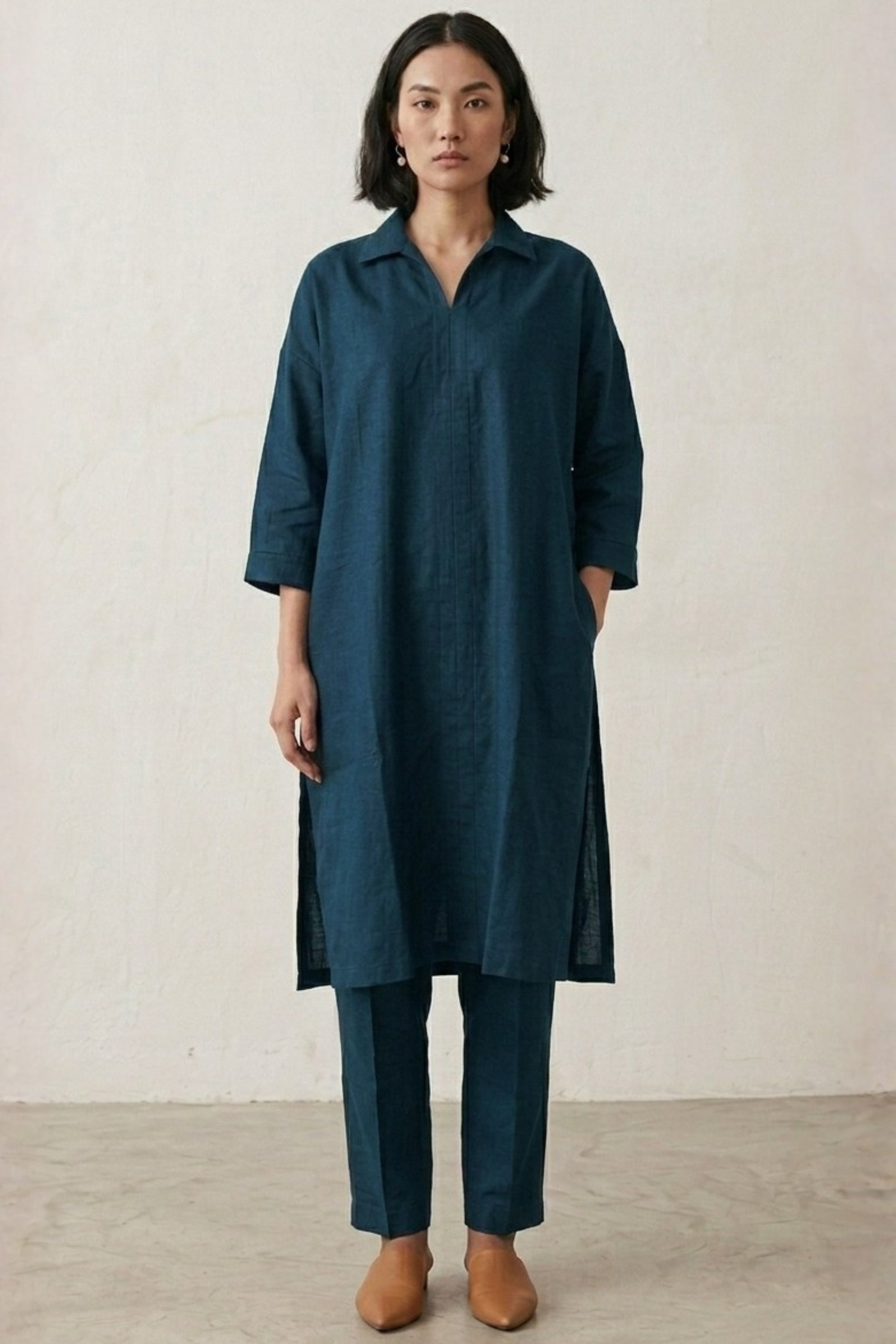 BLAKE TEAL TUNIC