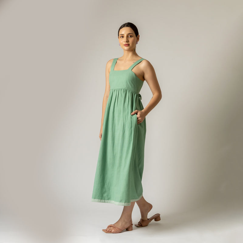 Clara Green Dress