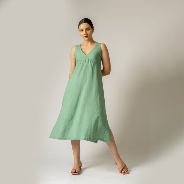 Iris Green Dress