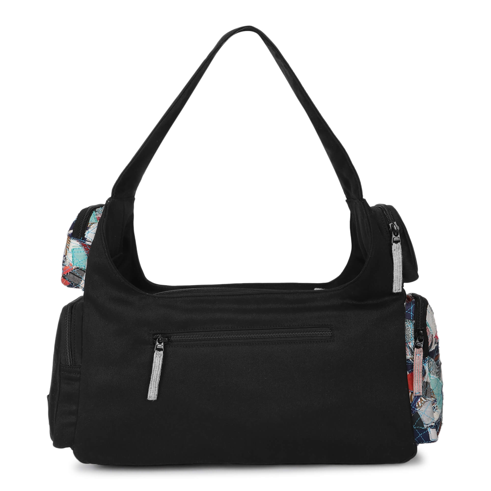 Pocket Cluster Shoulder Bag