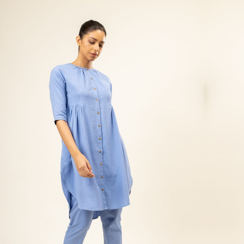 Naomi Blue Tunic