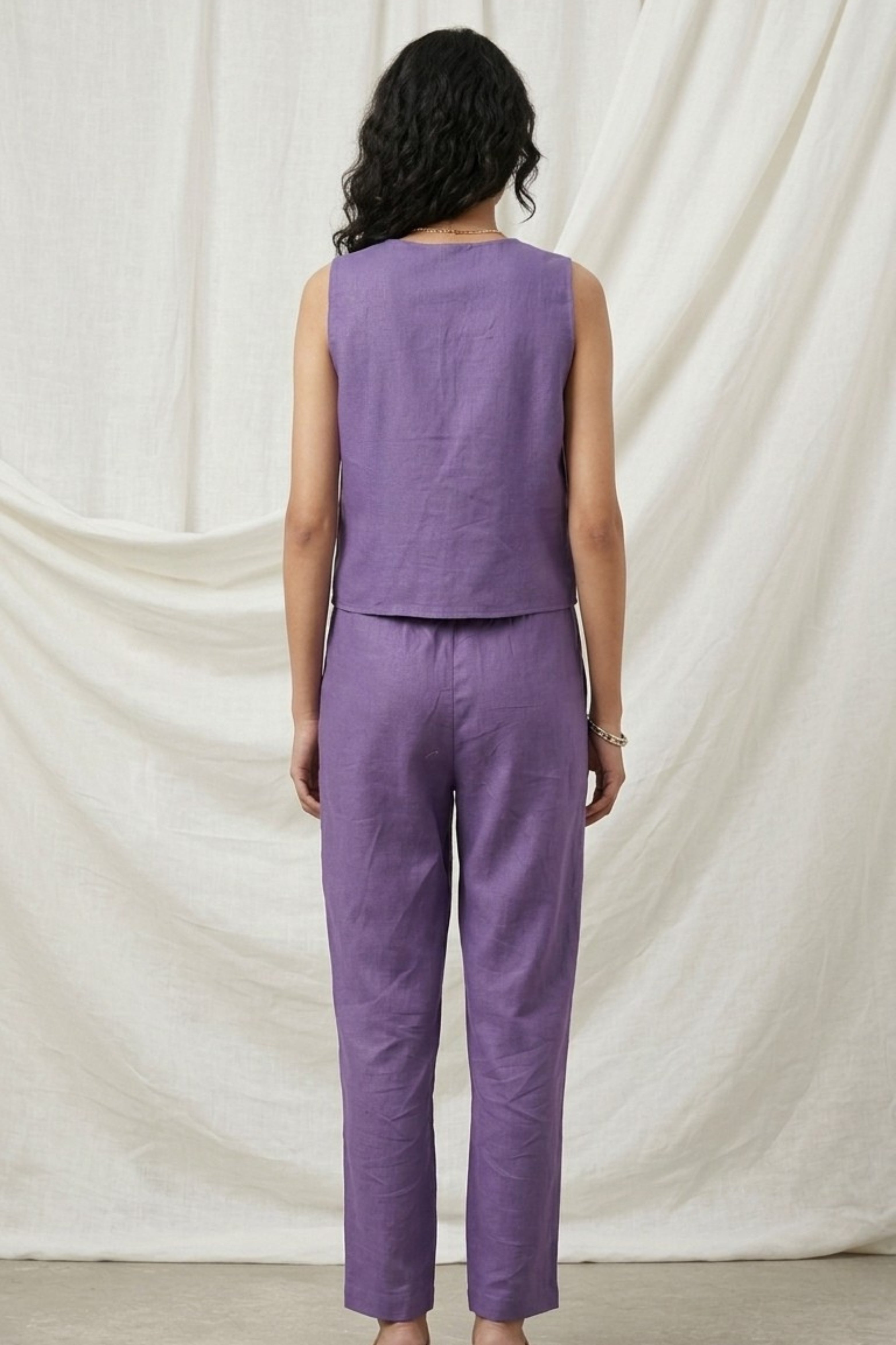 Francis Purple Waistcoat