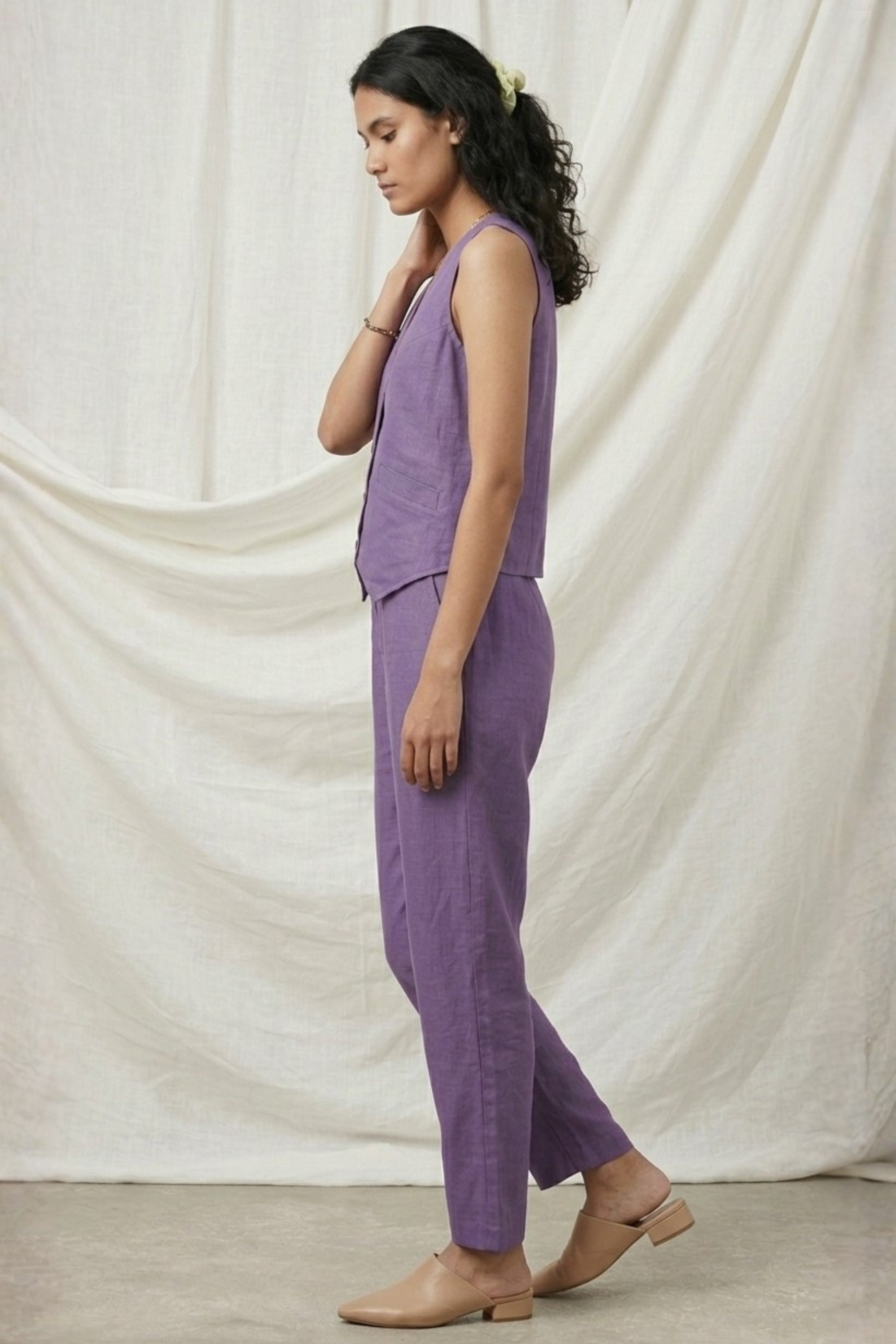 Francis Purple Waistcoat