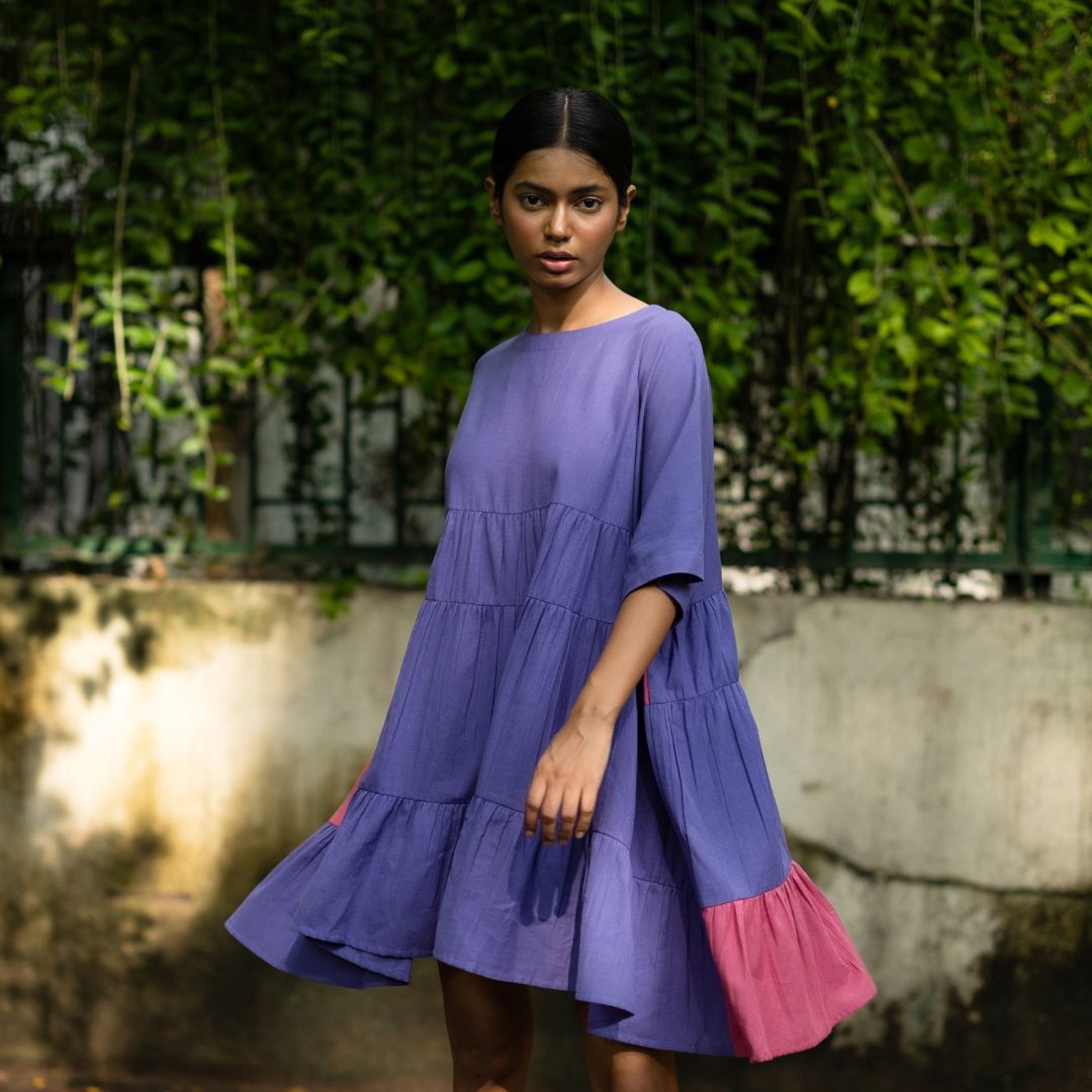 Arlene Purple Dress