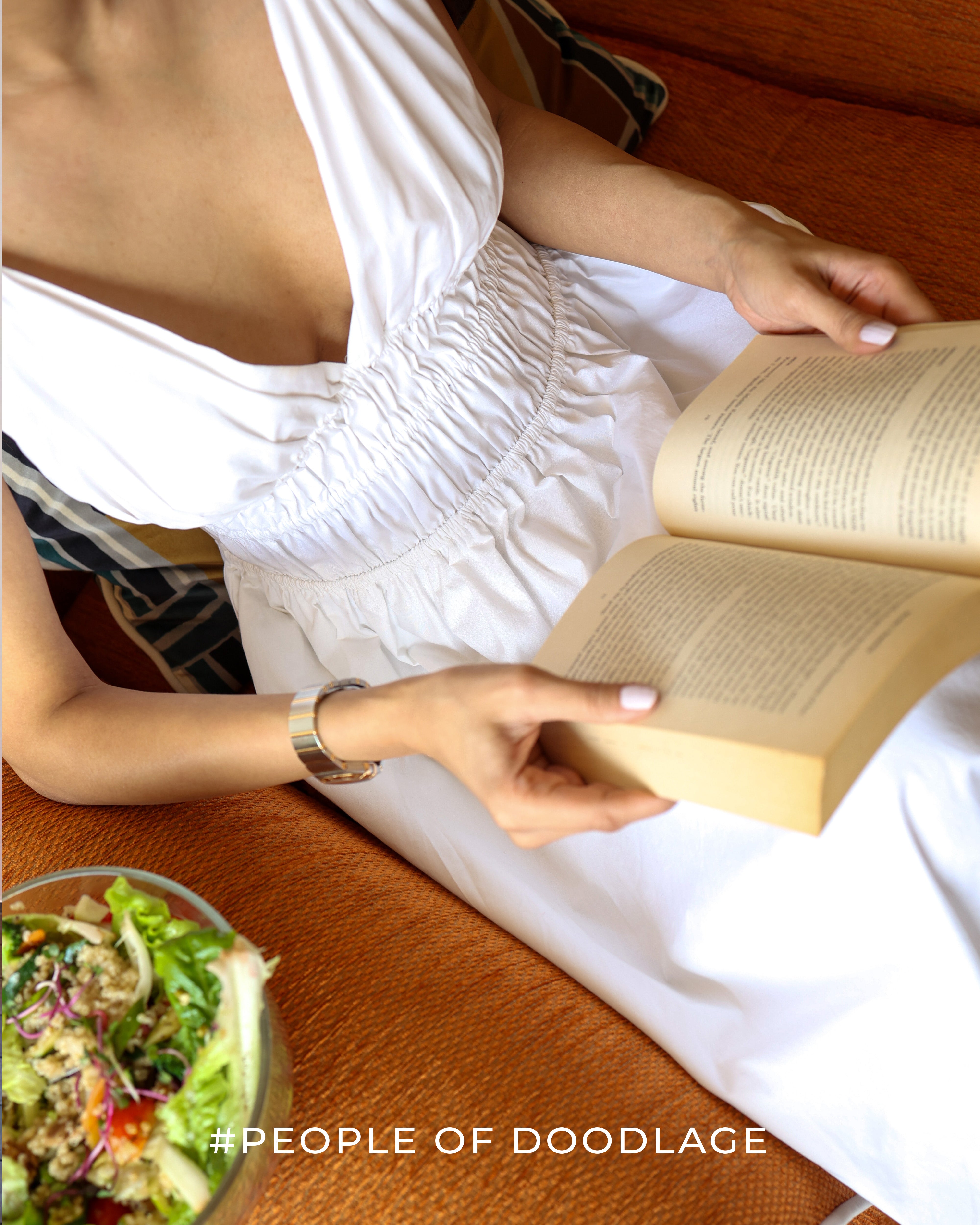 August White Dress