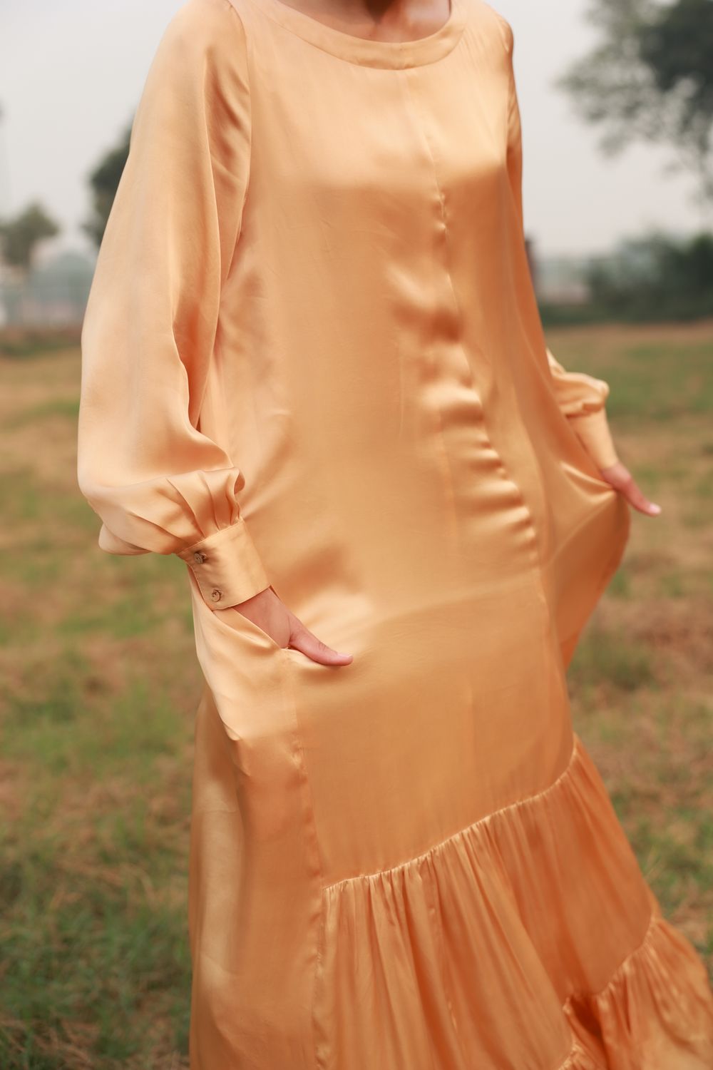 YAYOI BEIGE DRESS