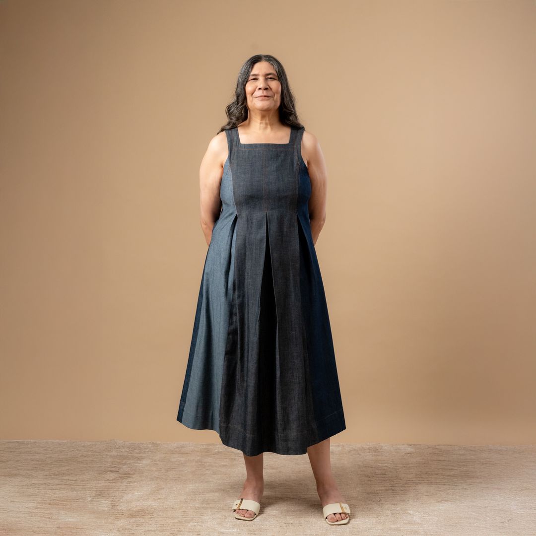 NATALIE DENIM DRESS