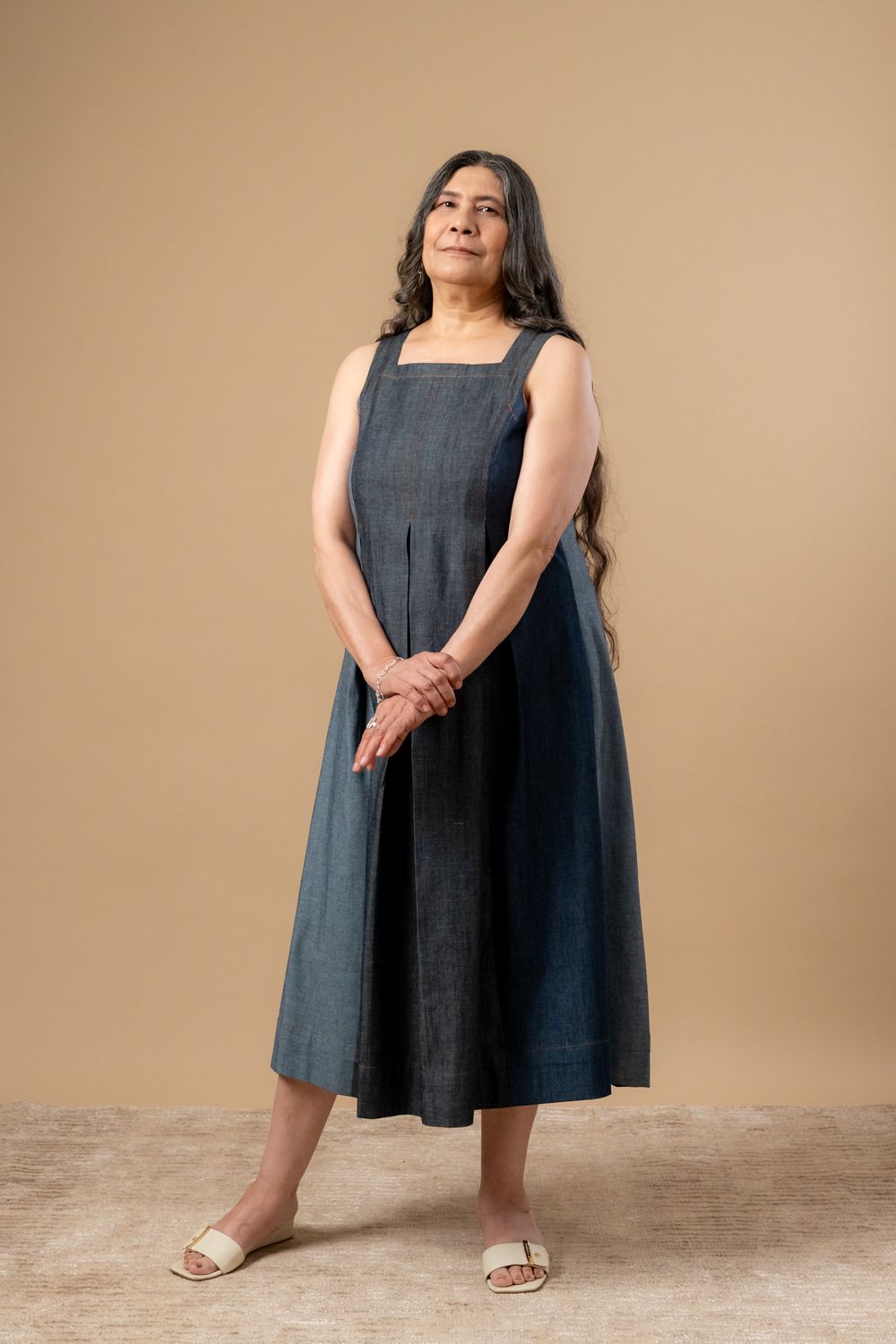 NATALIE DENIM DRESS