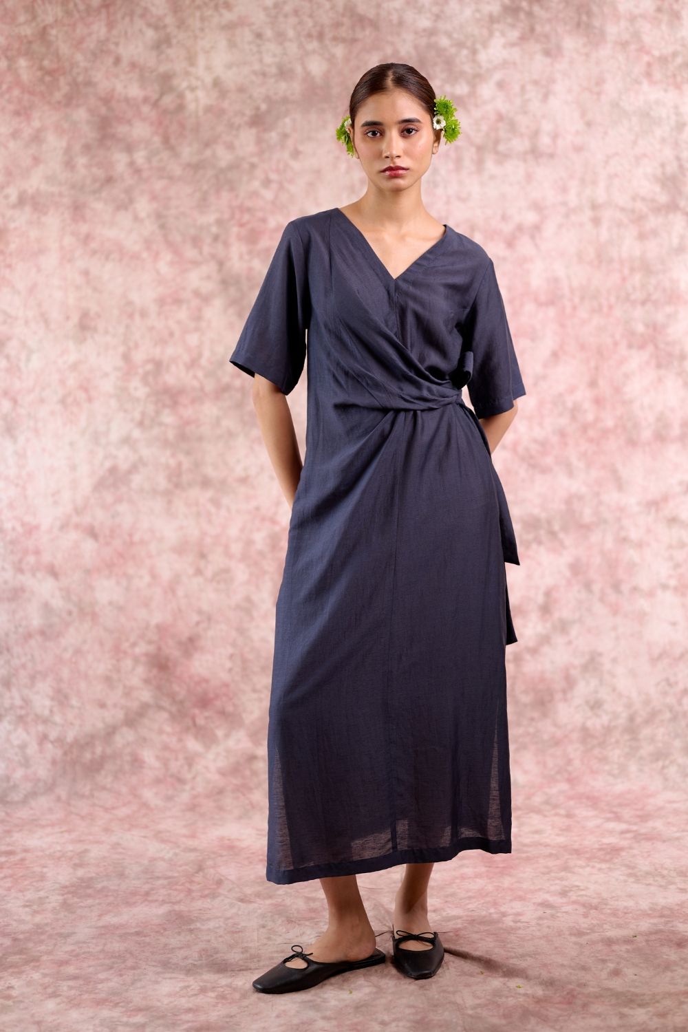 EDEN NAVY DRESS